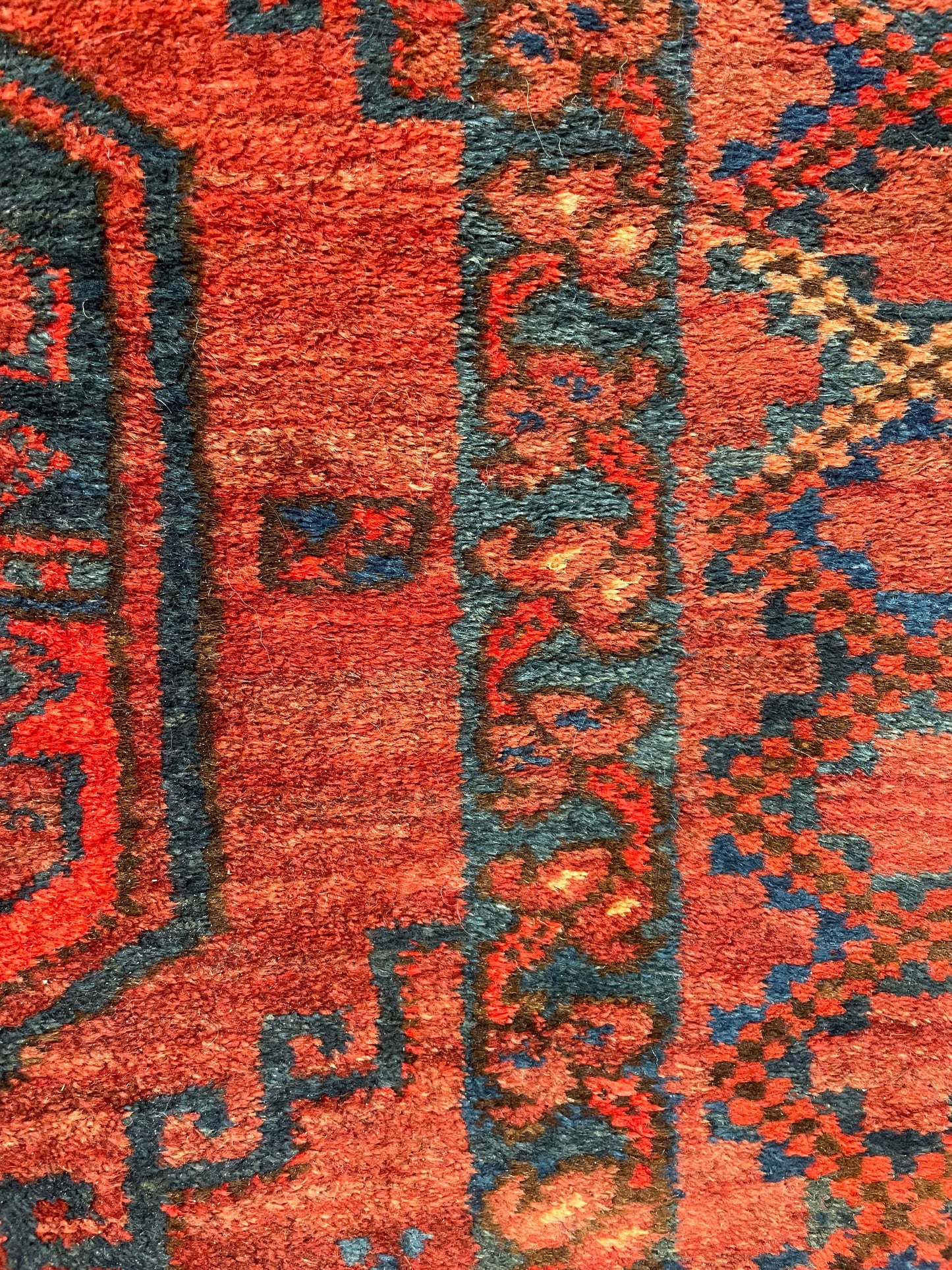 Antique Afghan Ersari Main Carpet