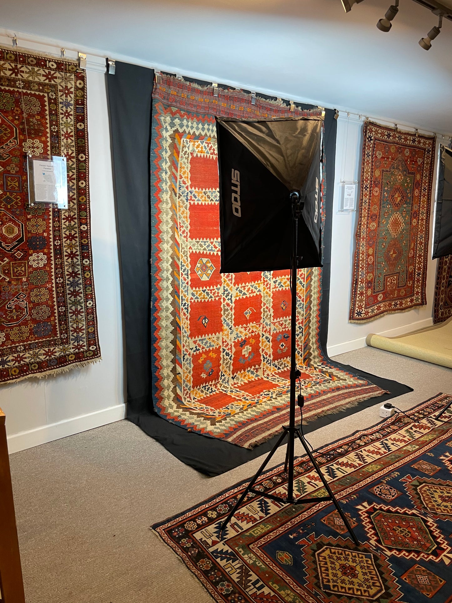 Antique Qashqai Kilim
