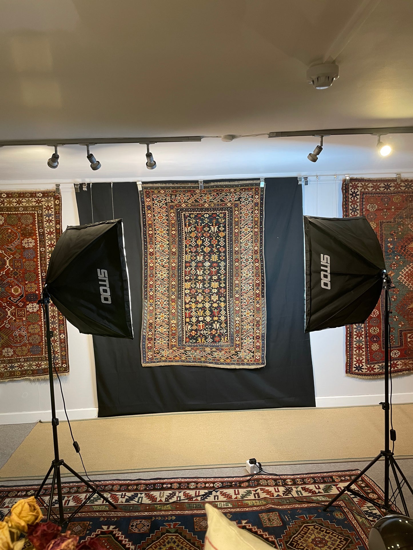 Antique Caucasian Chichi Kuba Rug