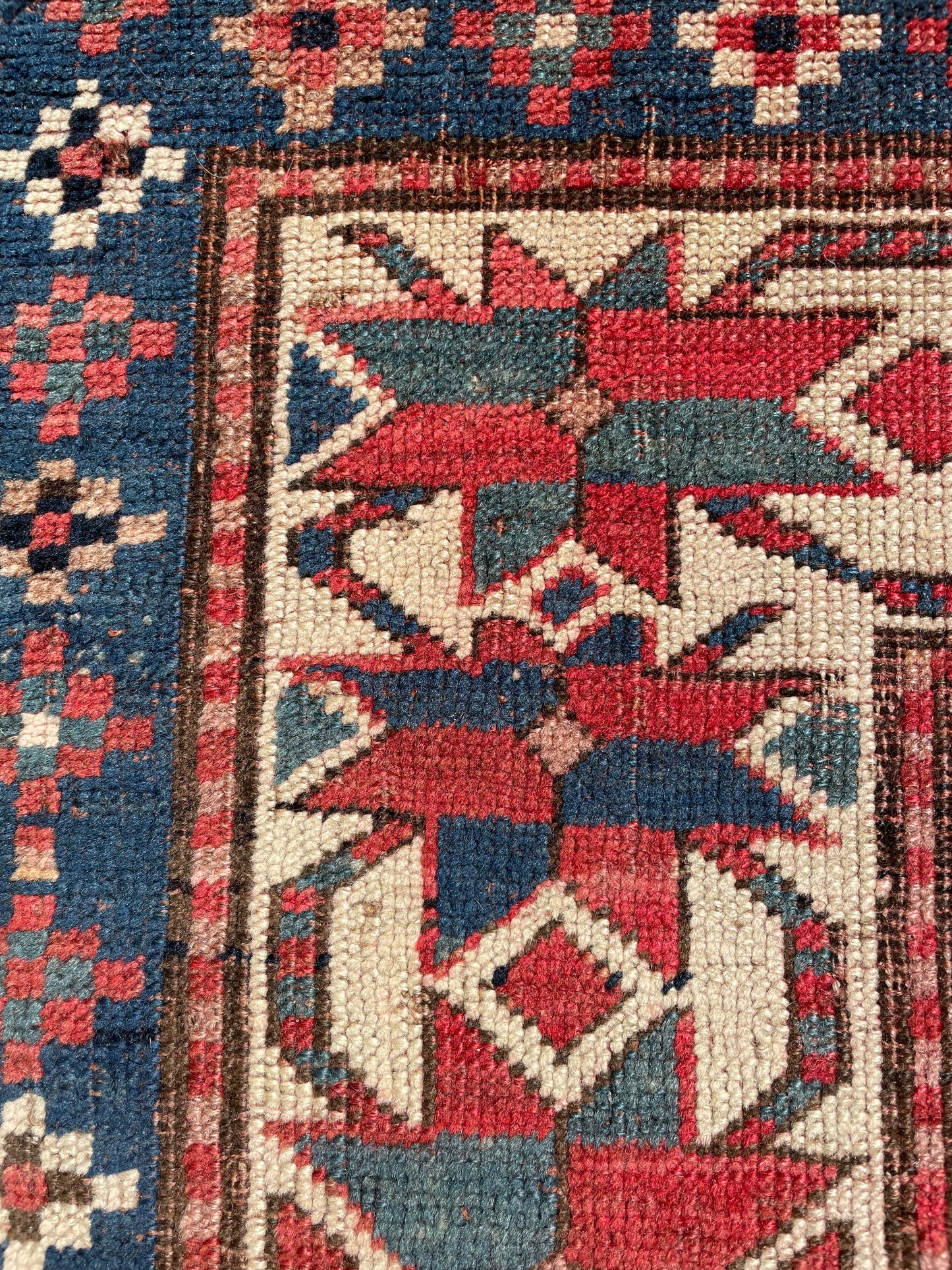 Antique Armenian Kazak Rug