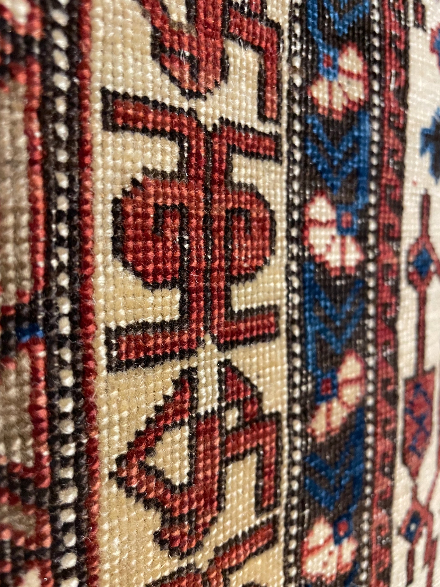 Antique Caucasian Kuba Konagkend Rug