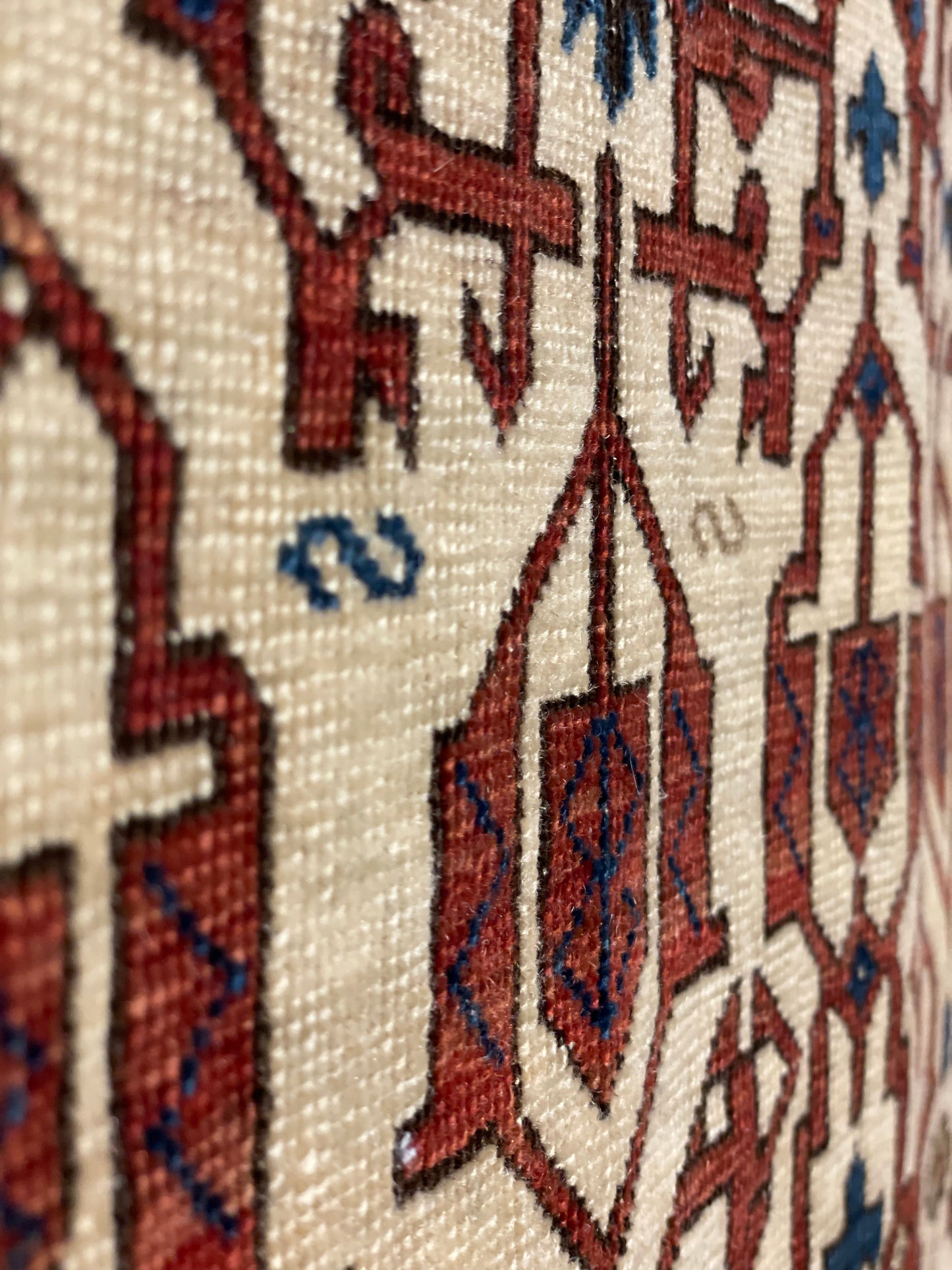 Antique Caucasian Kuba Konagkend Rug