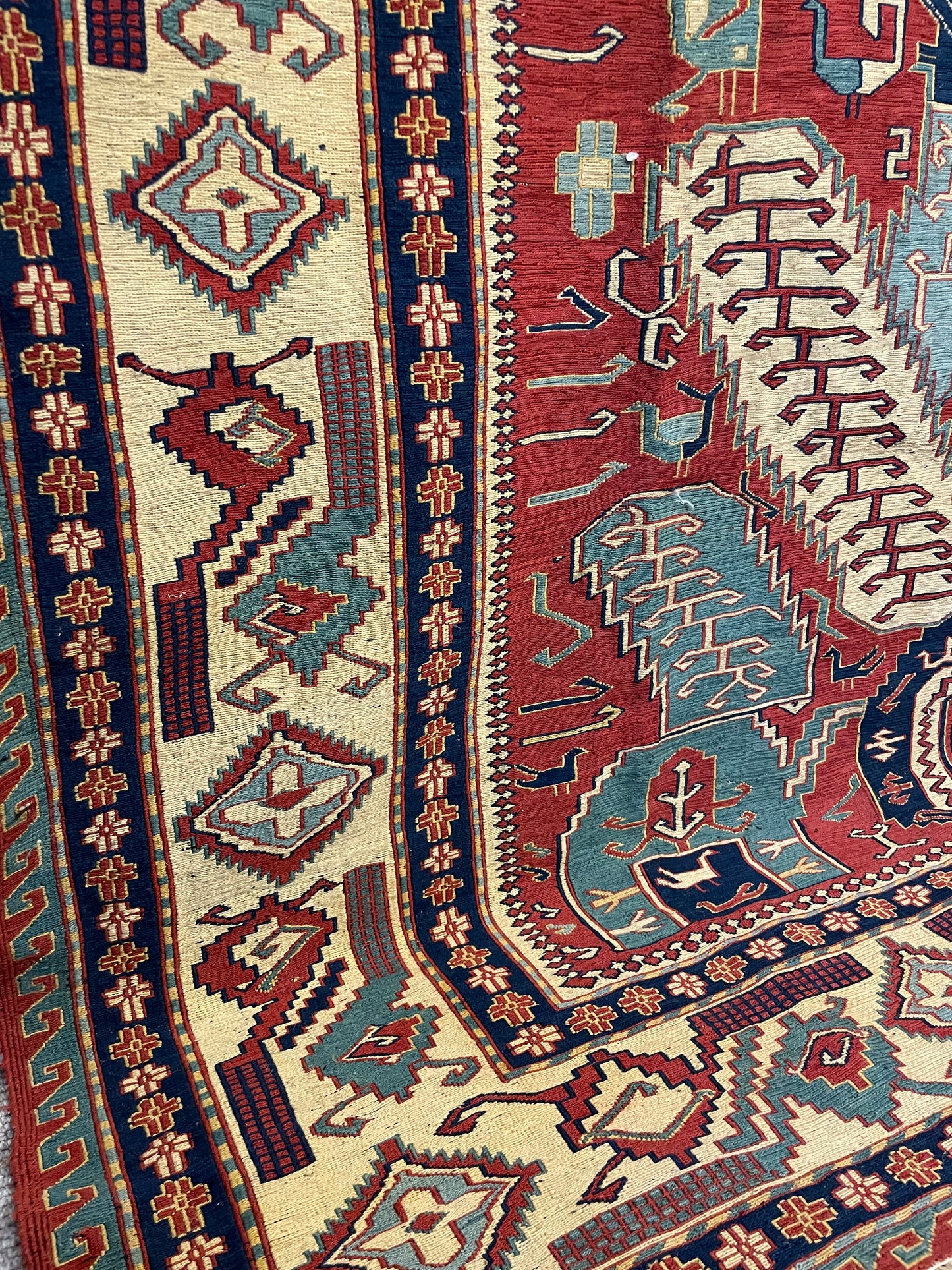 Azerbaijan Caucasian Sumak 'Dragon Design'