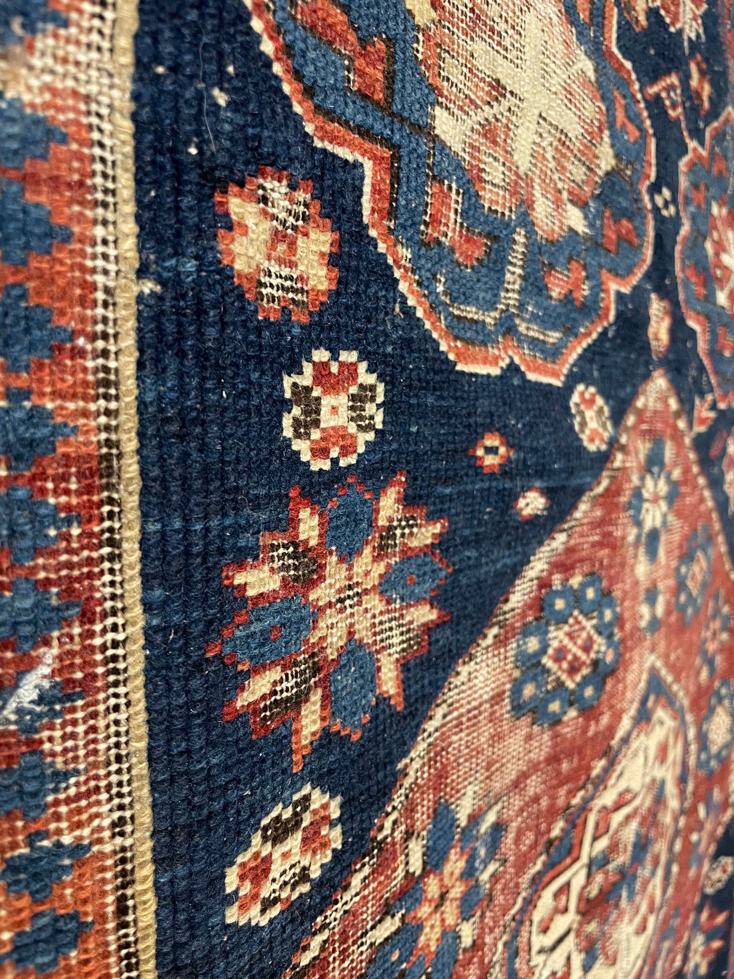 Antique Armenian Shirvan Caucasian Rug