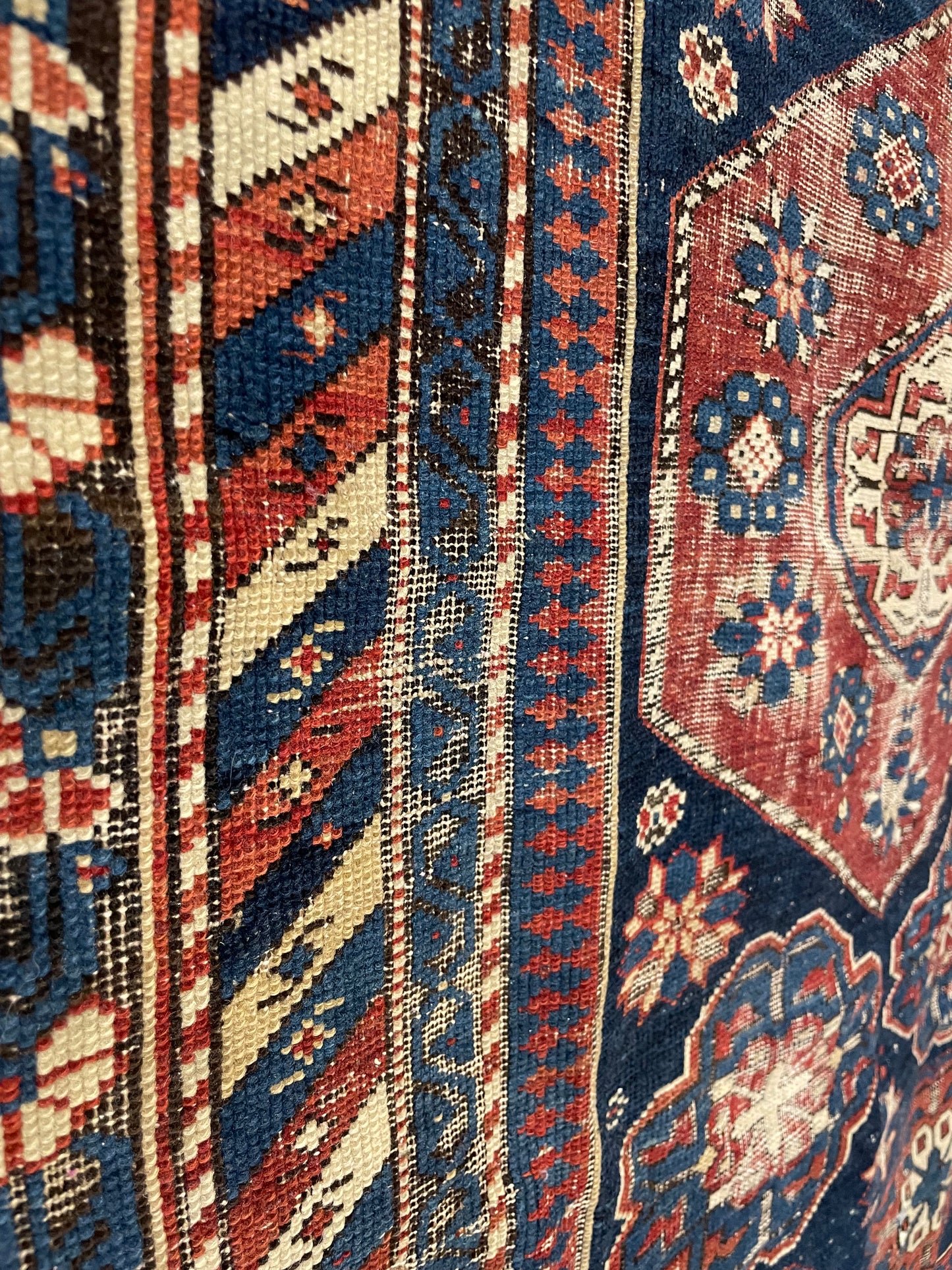Antique Armenian Shirvan Caucasian Rug