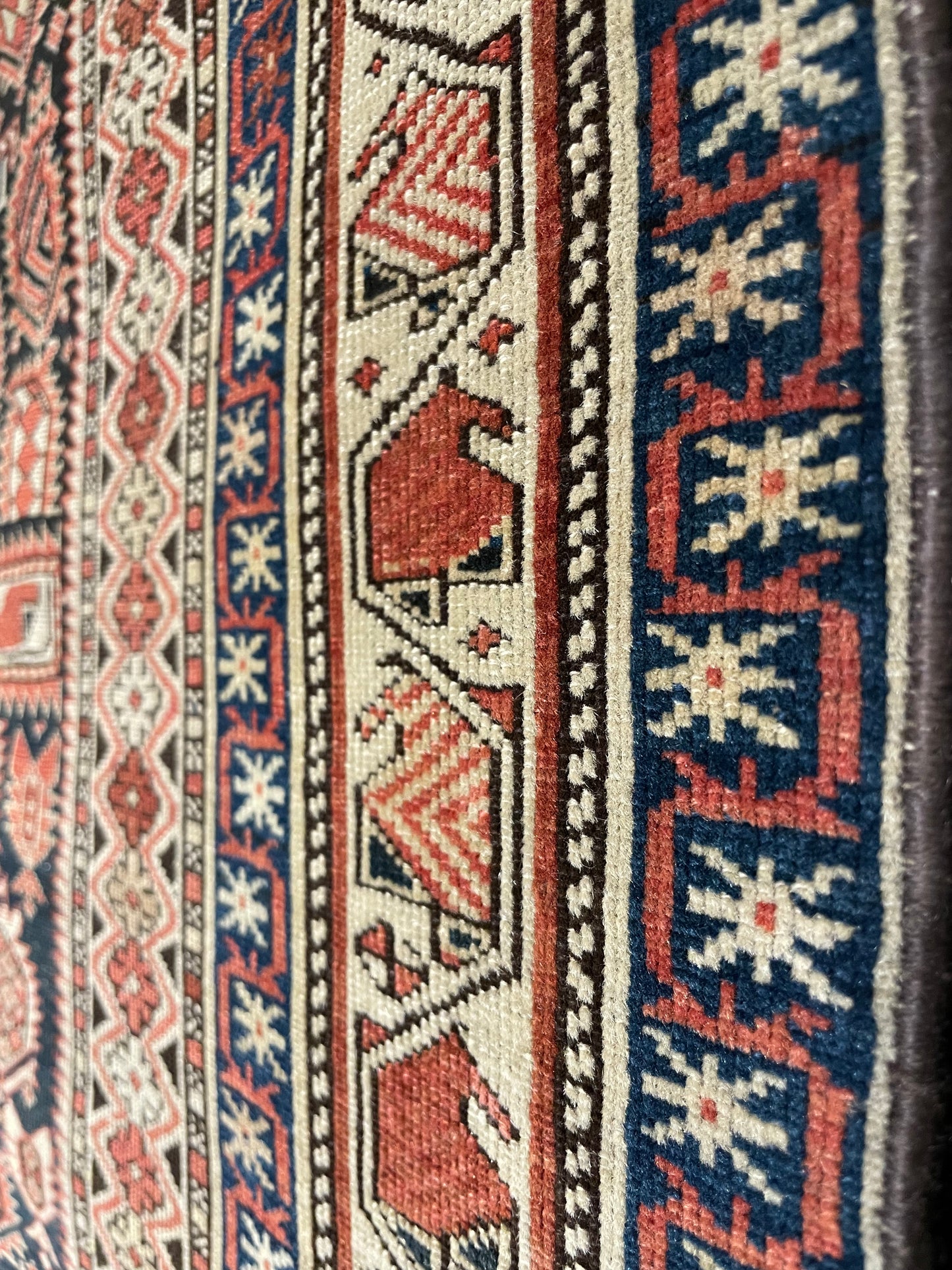 Antique Caucasian Marasali Prayer Rug