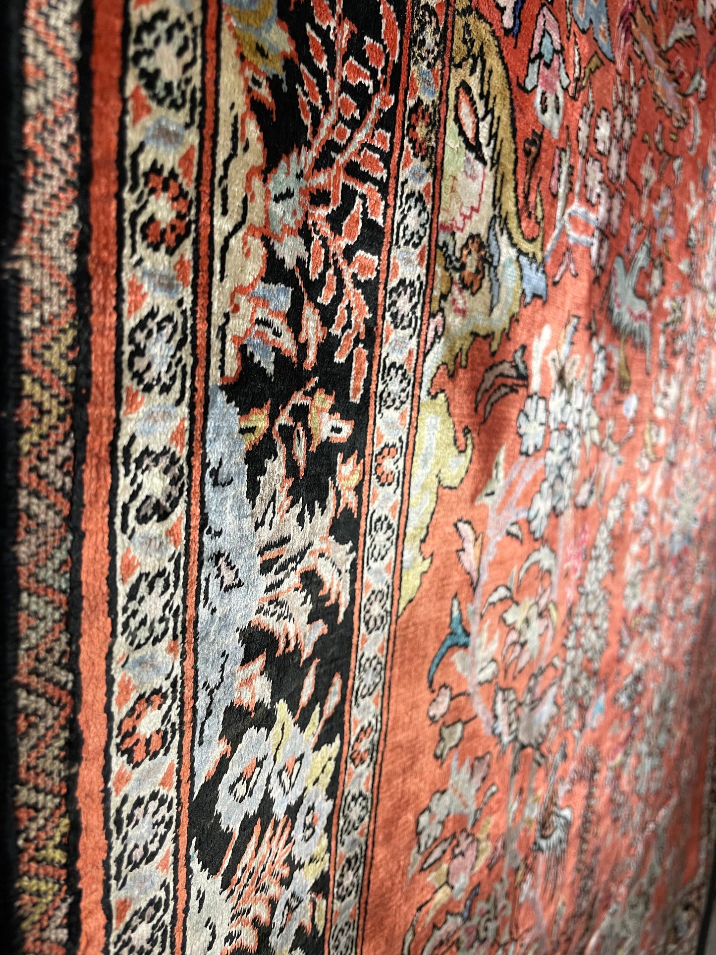 N/W Persian Fine Silk 'Garden of Paradise'