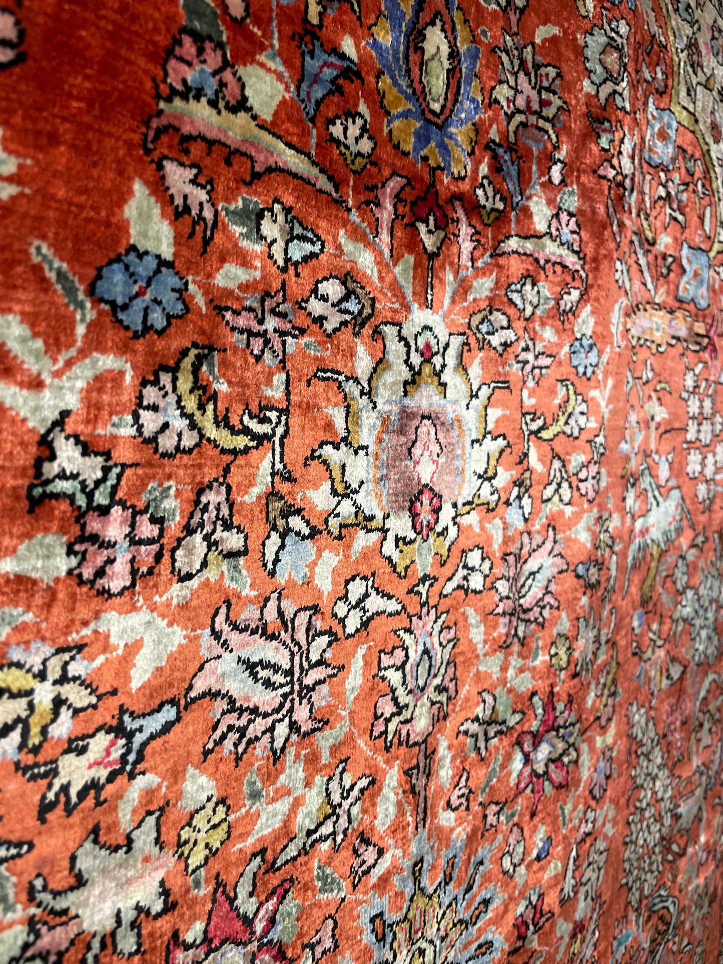 N/W Persian Fine Silk 'Garden of Paradise'