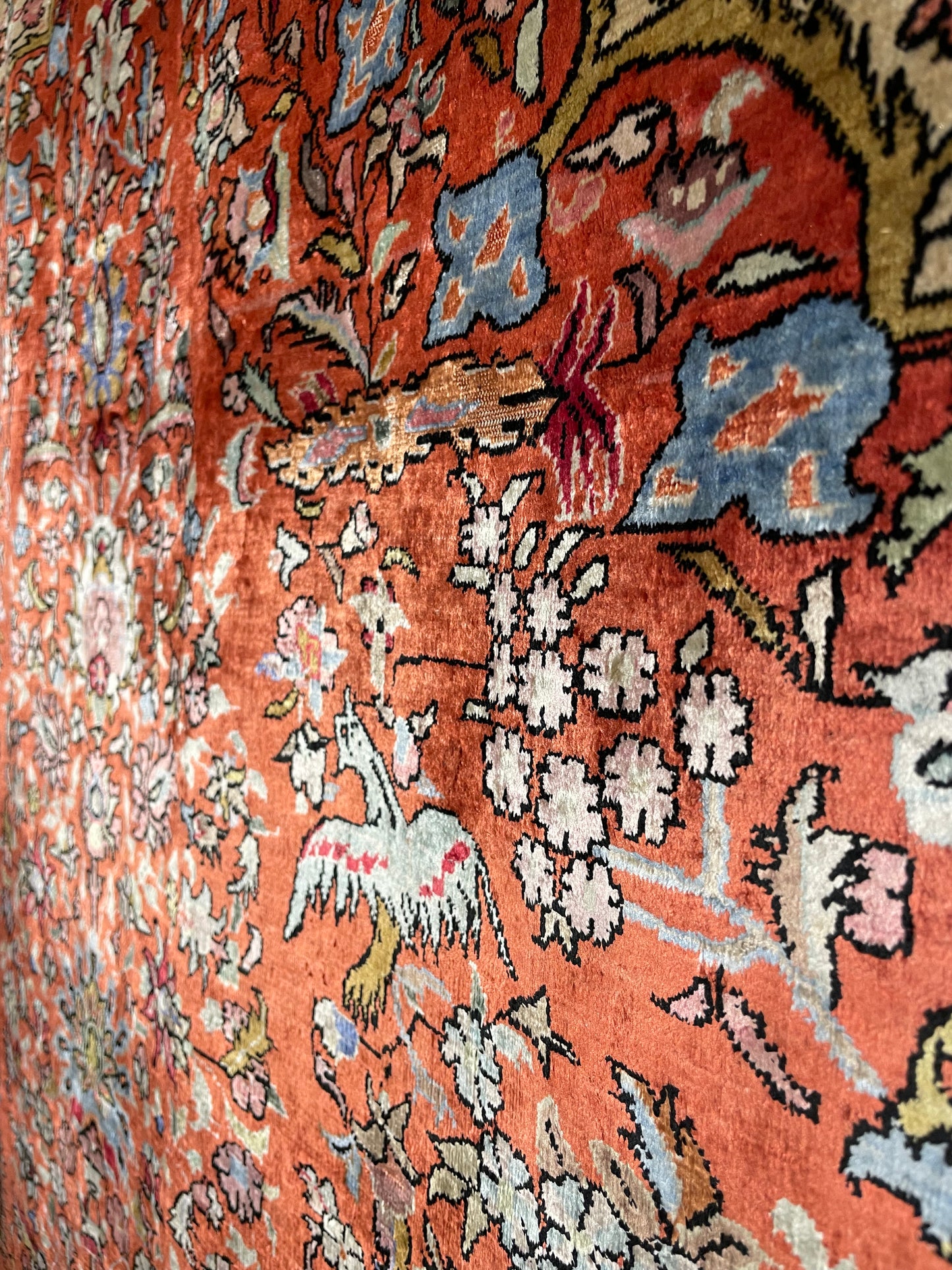 N/W Persian Fine Silk 'Garden of Paradise'