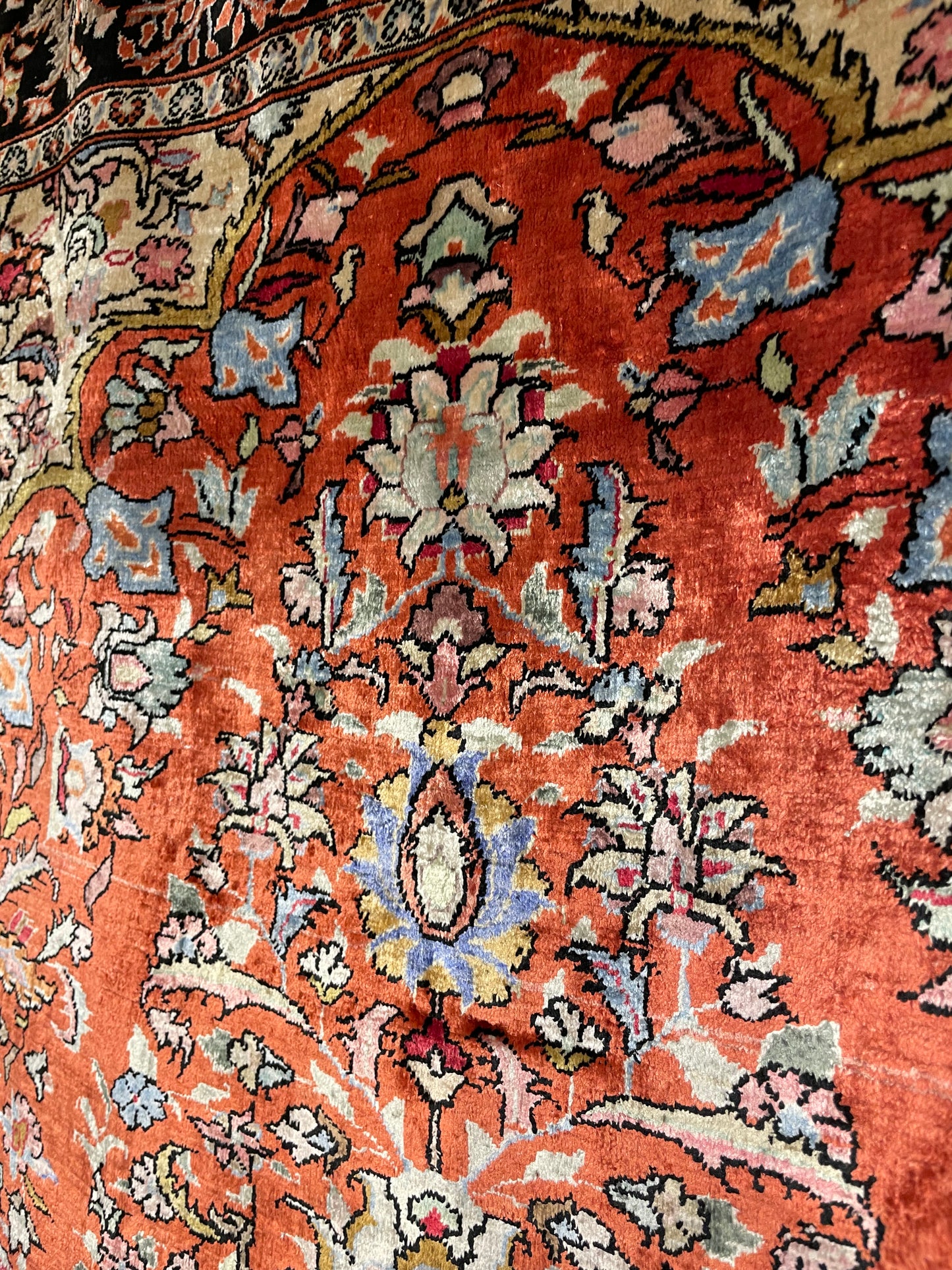 N/W Persian Fine Silk 'Garden of Paradise'