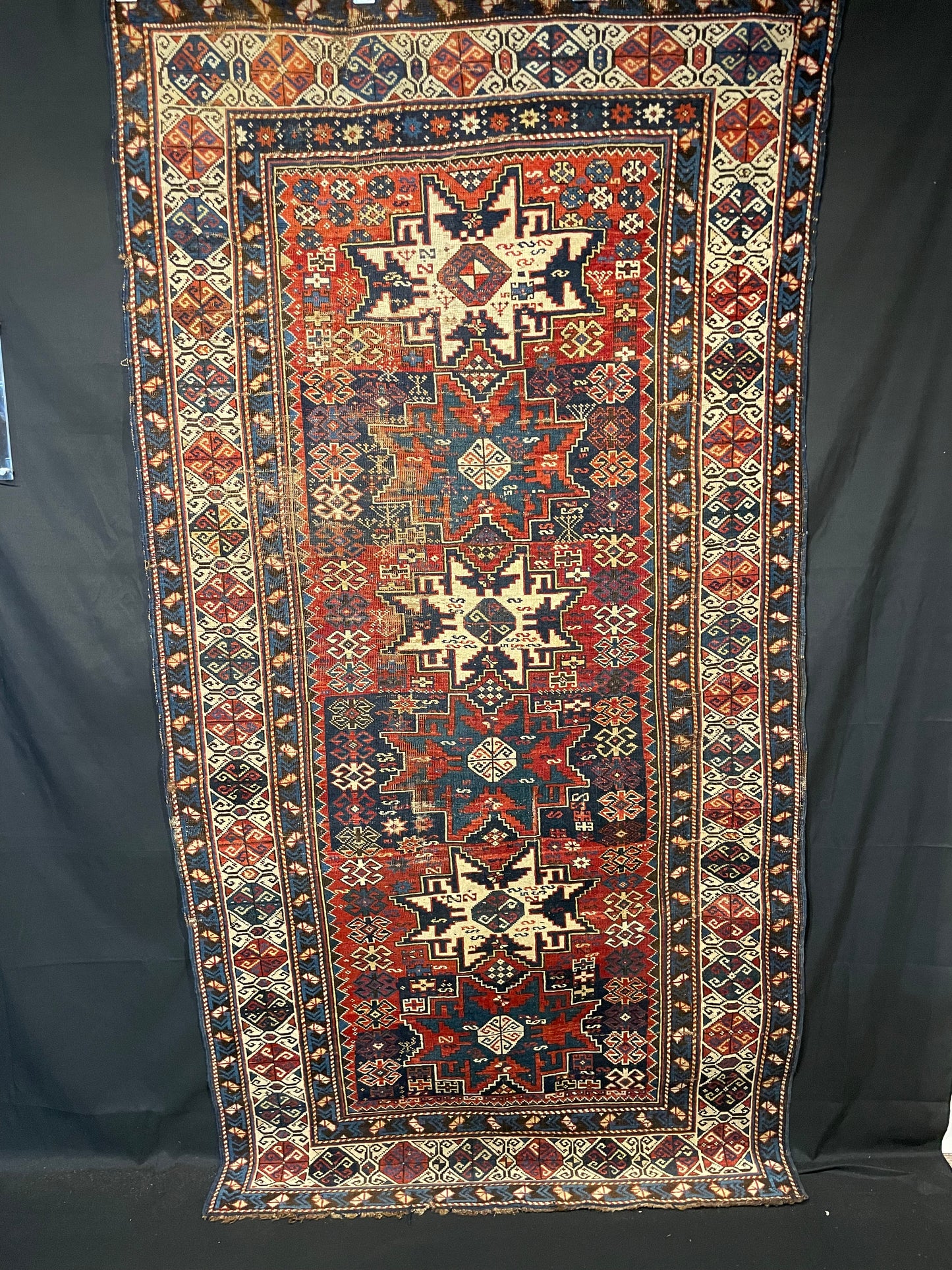 Antique Caucasian with Lezghi Stars