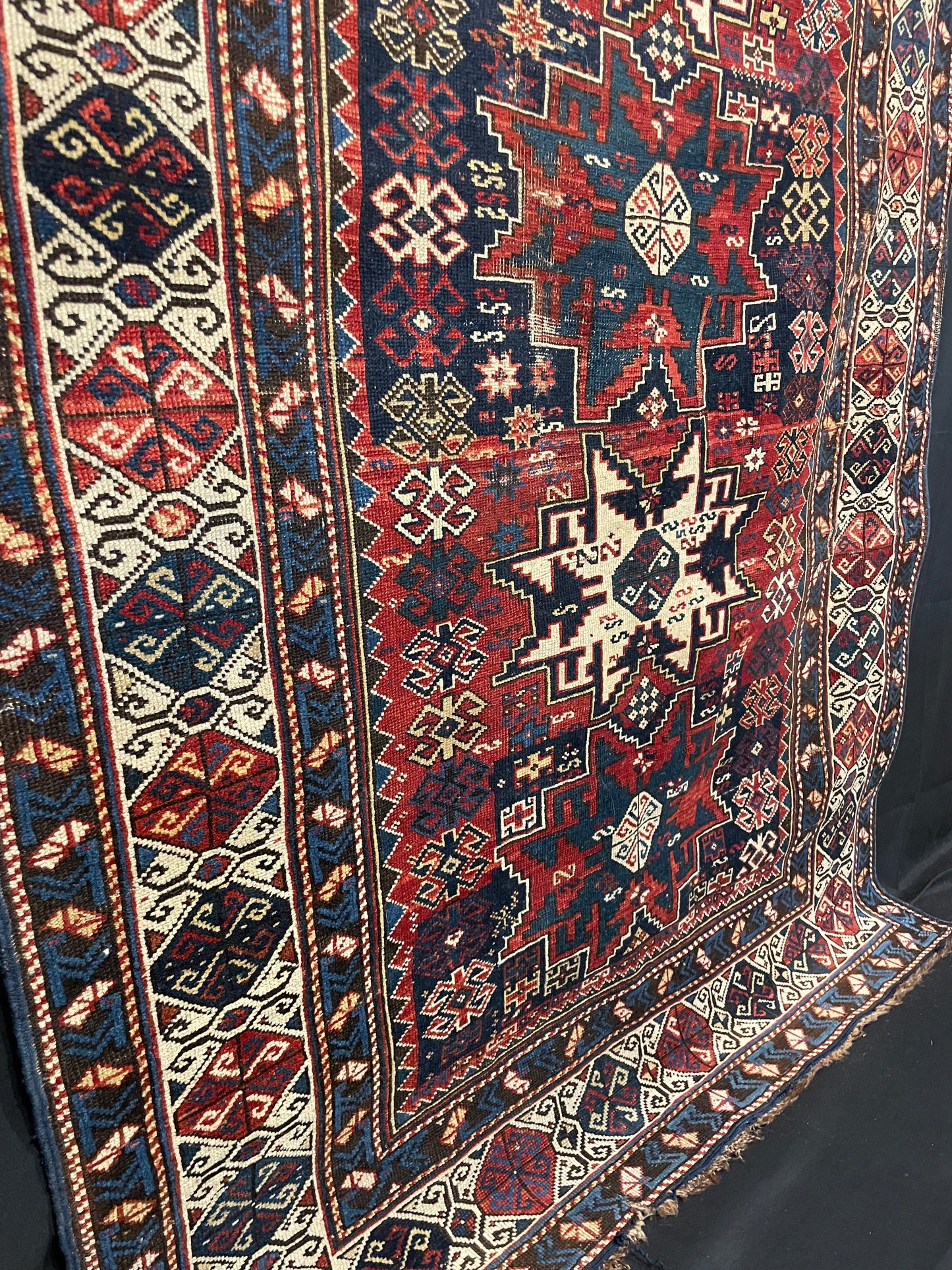 Antique Caucasian with Lezghi Stars