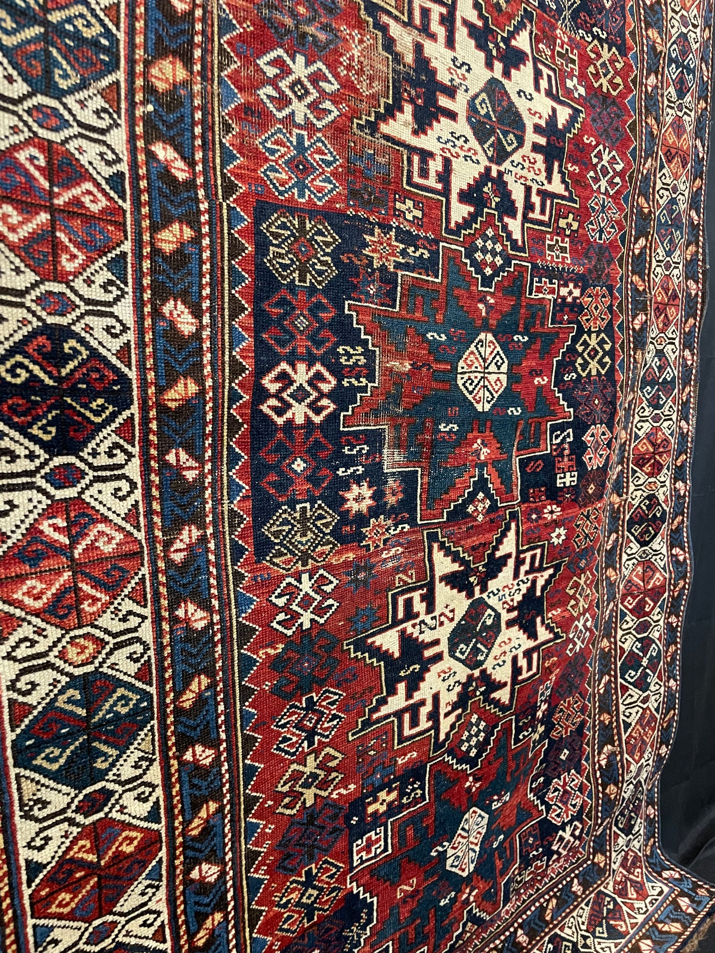 Antique Caucasian with Lezghi Stars