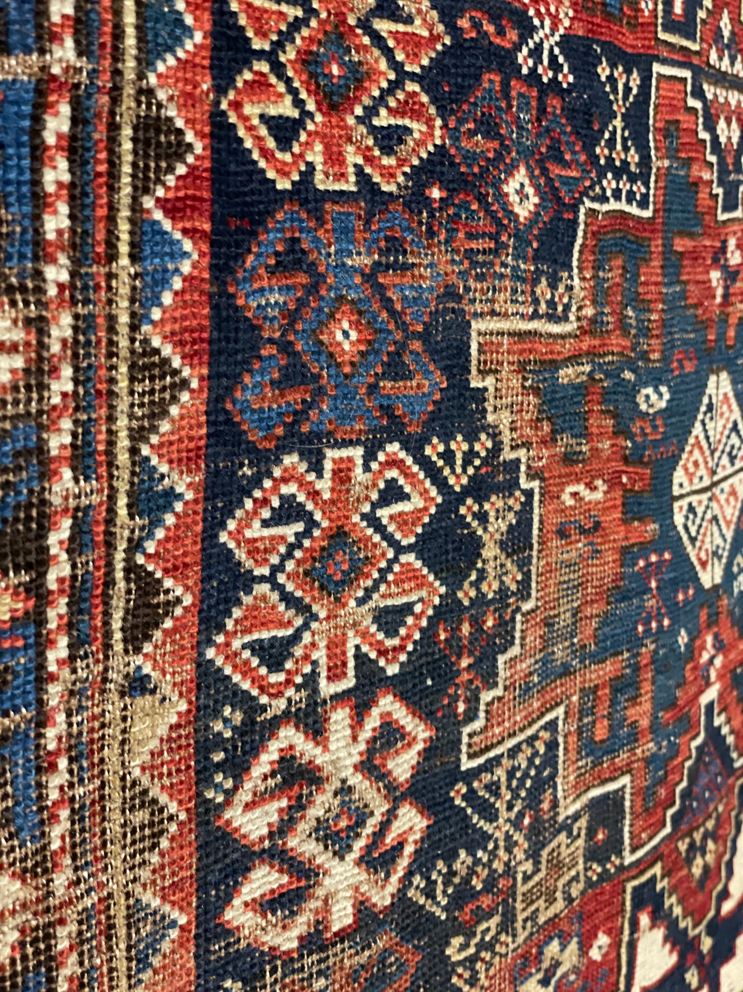 Antique Caucasian with Lezghi Stars