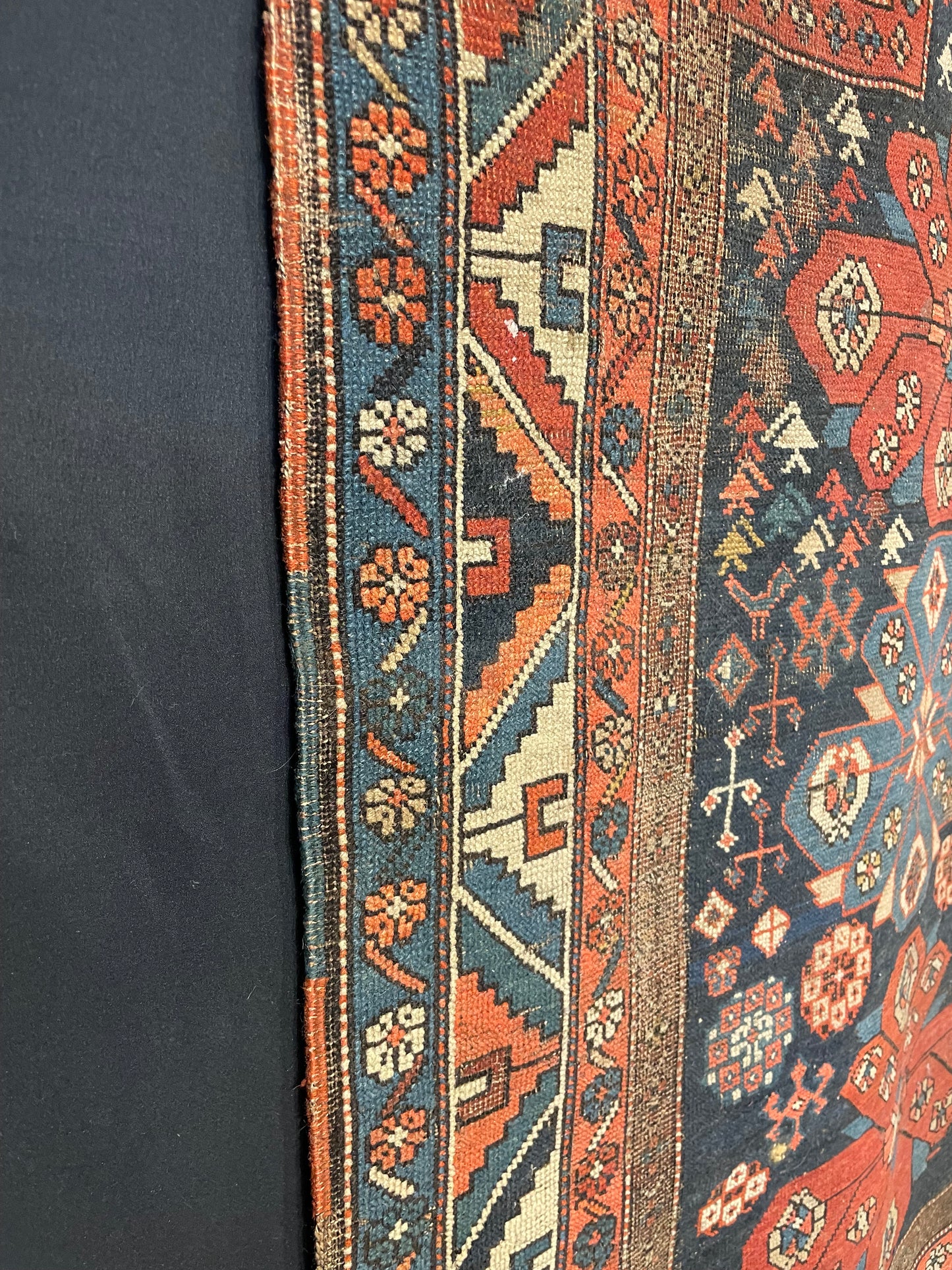 Antique Caucasian Prayer Rug