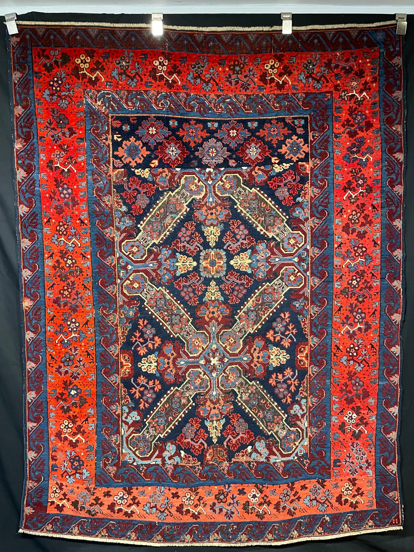 Antique Caucasian Seychour Rug