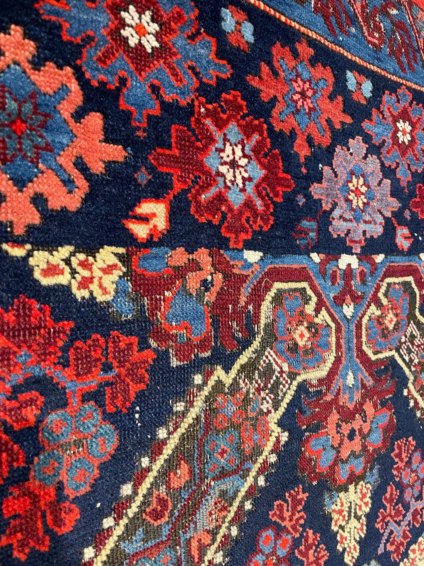 Antique Caucasian Seychour Rug