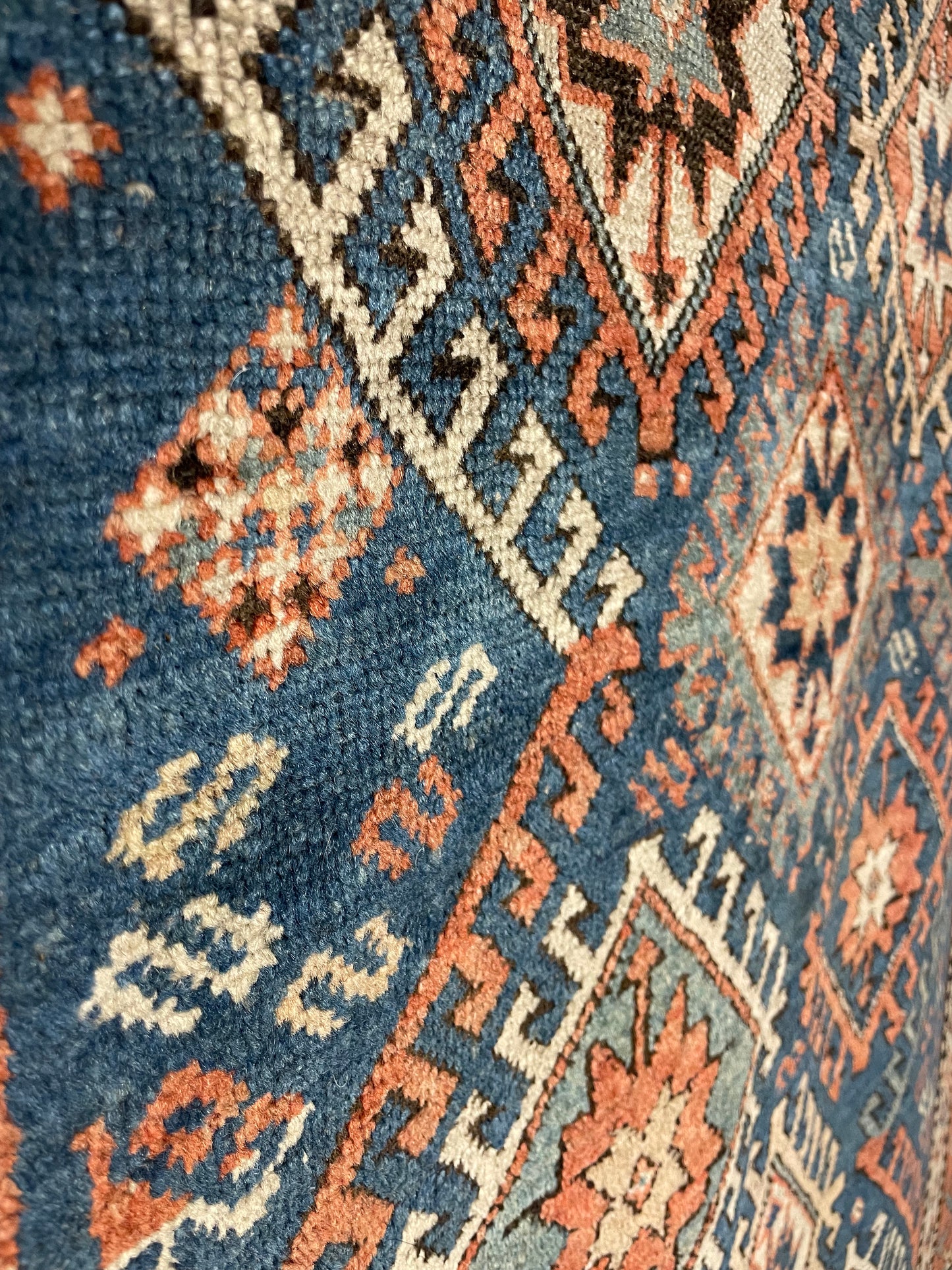 Antique Caucasian Kazak Rug