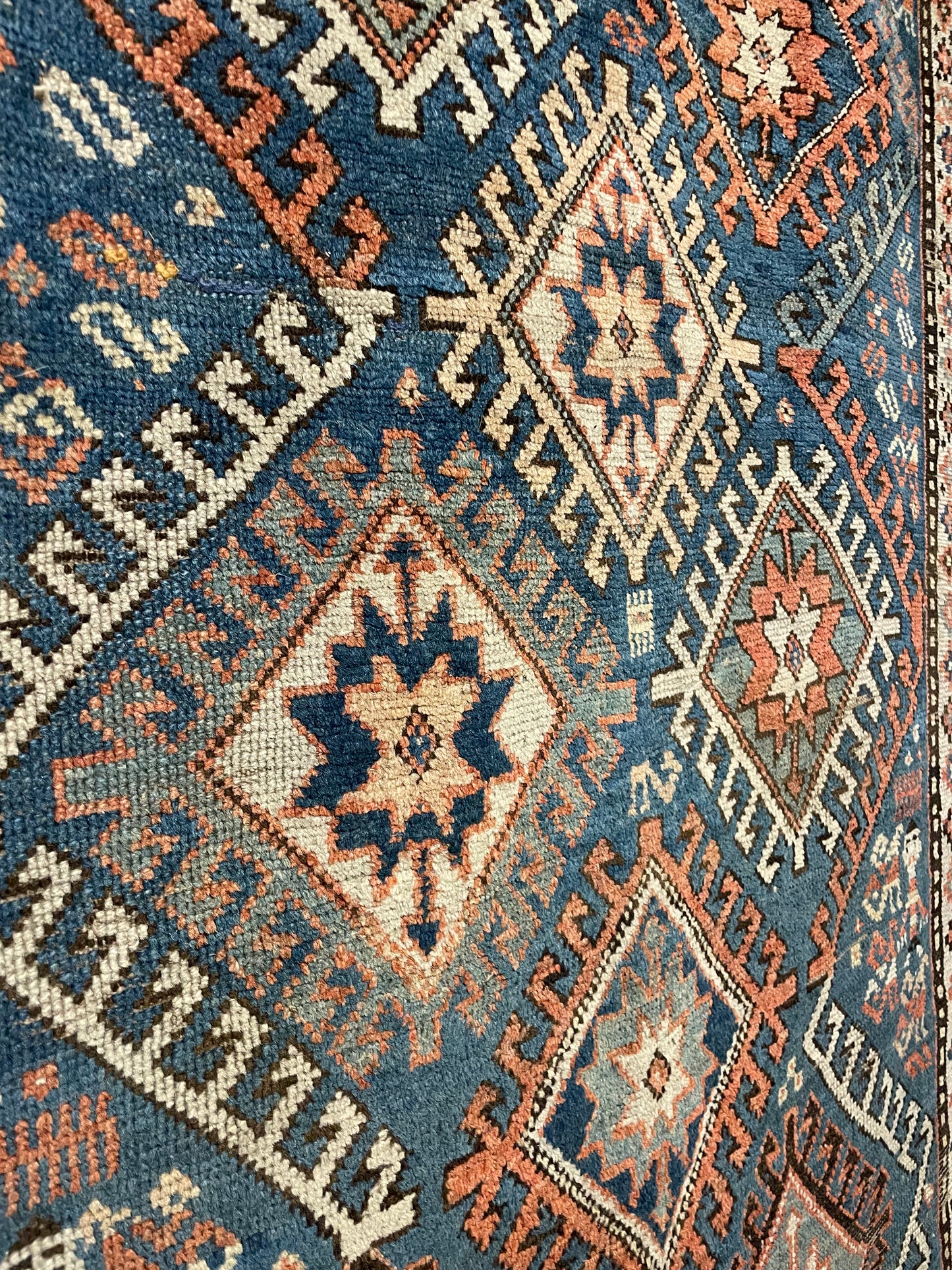 Antique Caucasian Kazak Rug