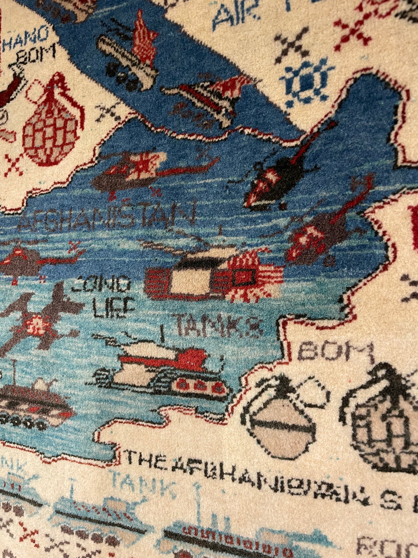 Afghan War Rug