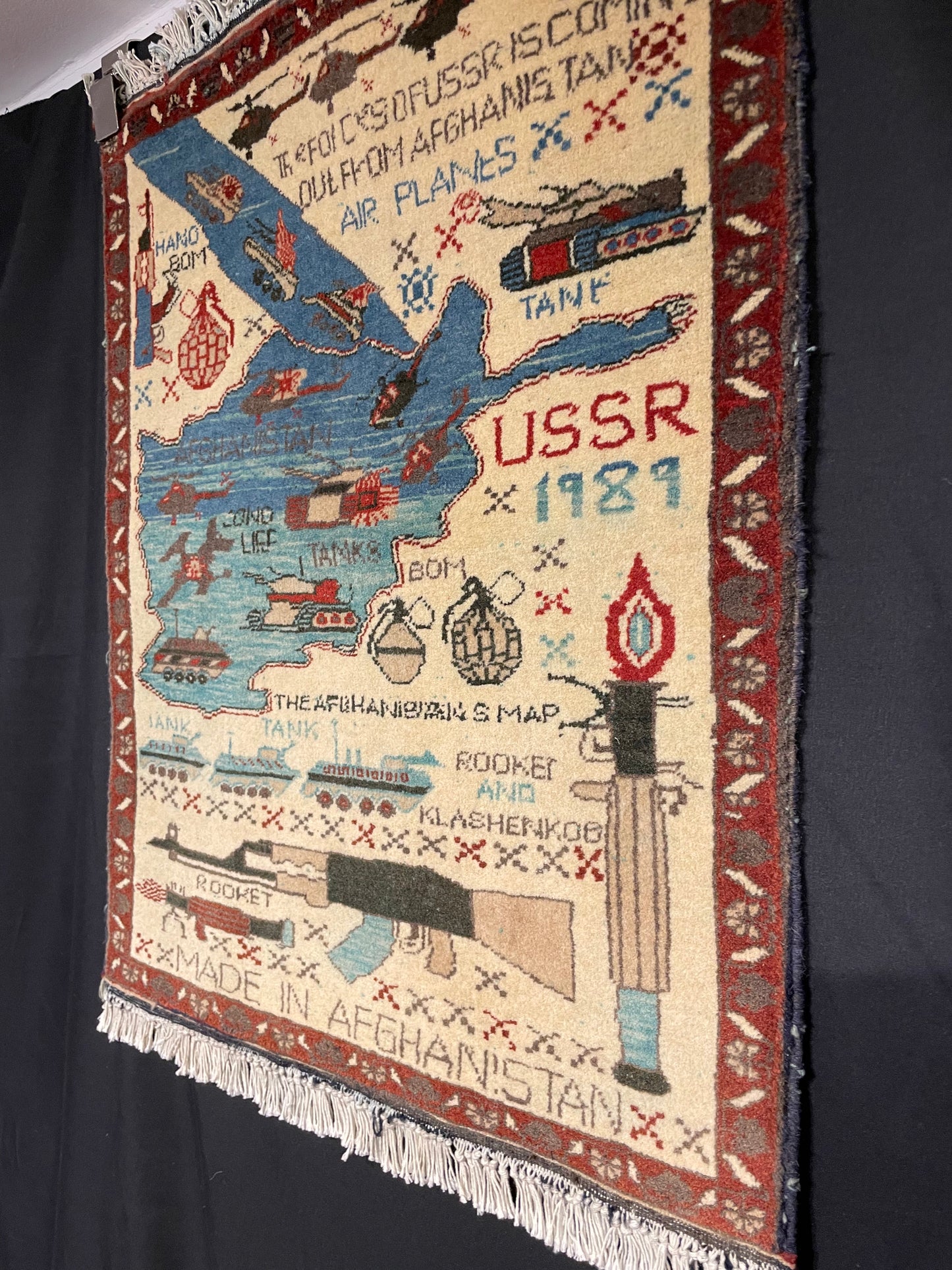 Afghan War Rug