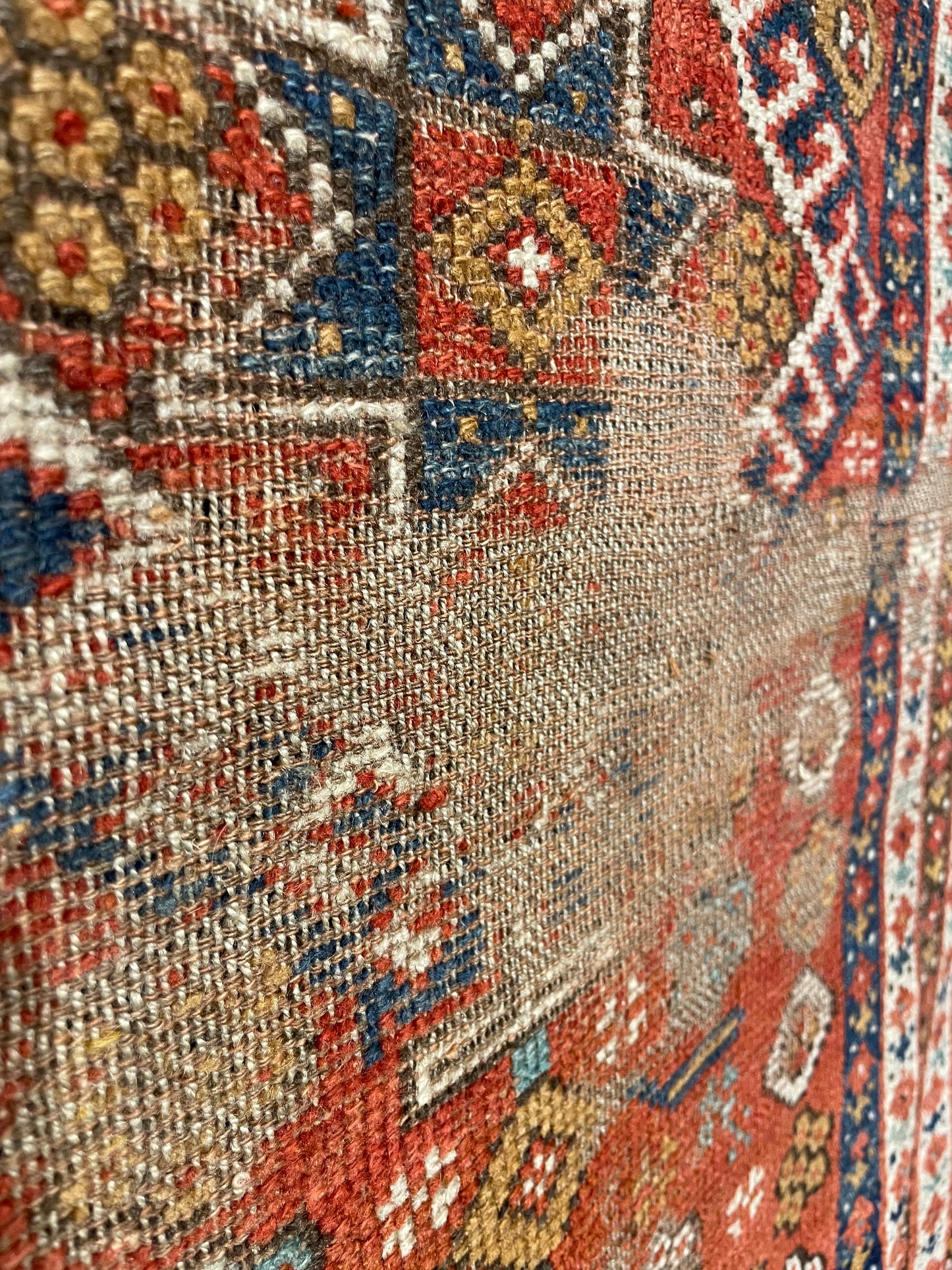 Antique Anatolian Kozak Prayer Rug