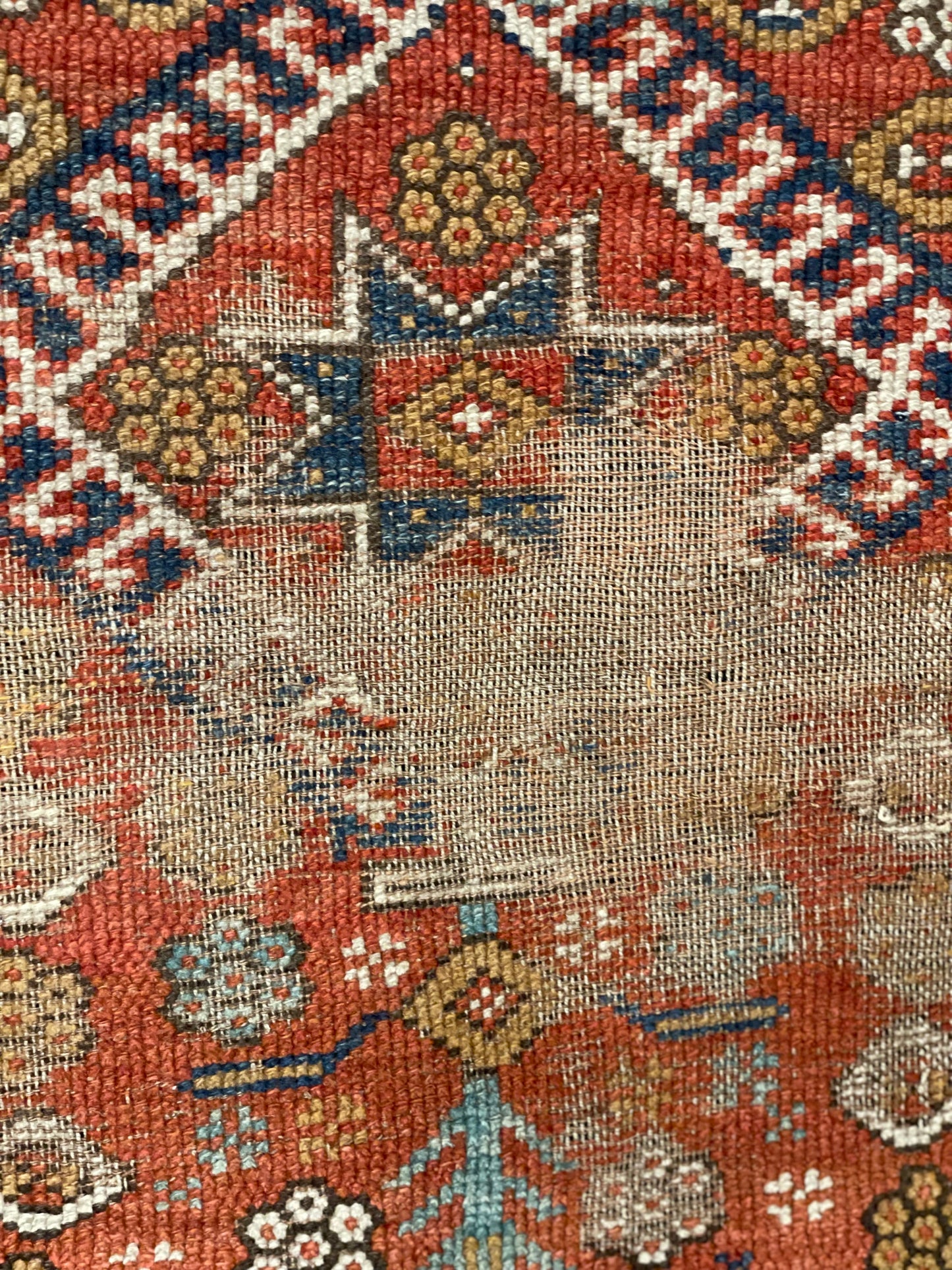 Antique Anatolian Kozak Prayer Rug