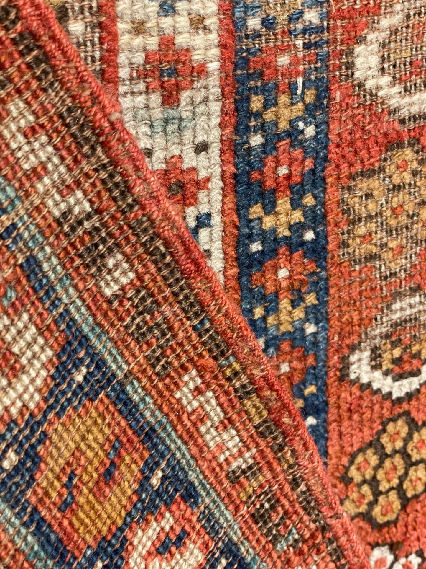 Antique Anatolian Kozak Prayer Rug