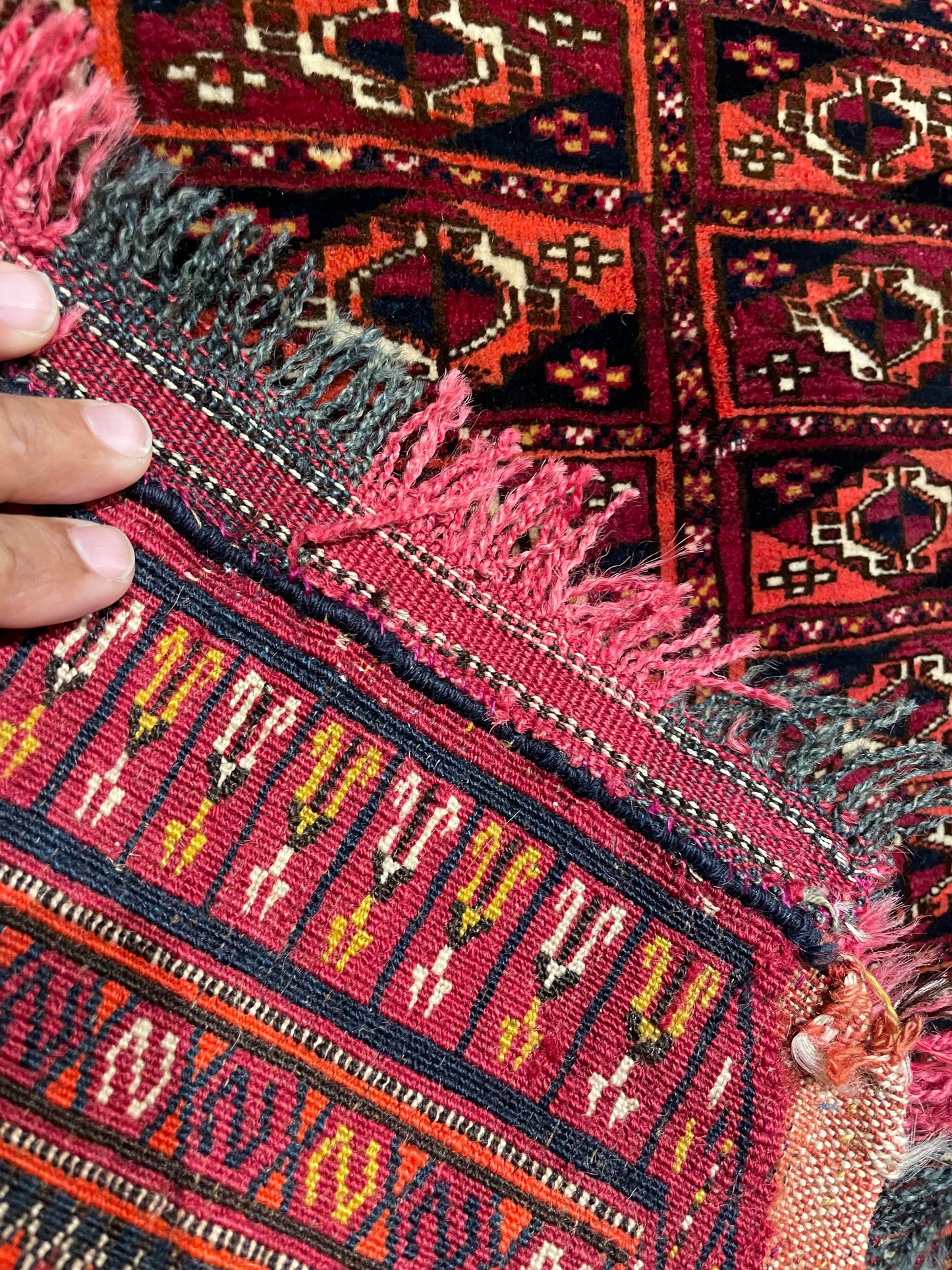 Tekke Turkoman Saddle Cover