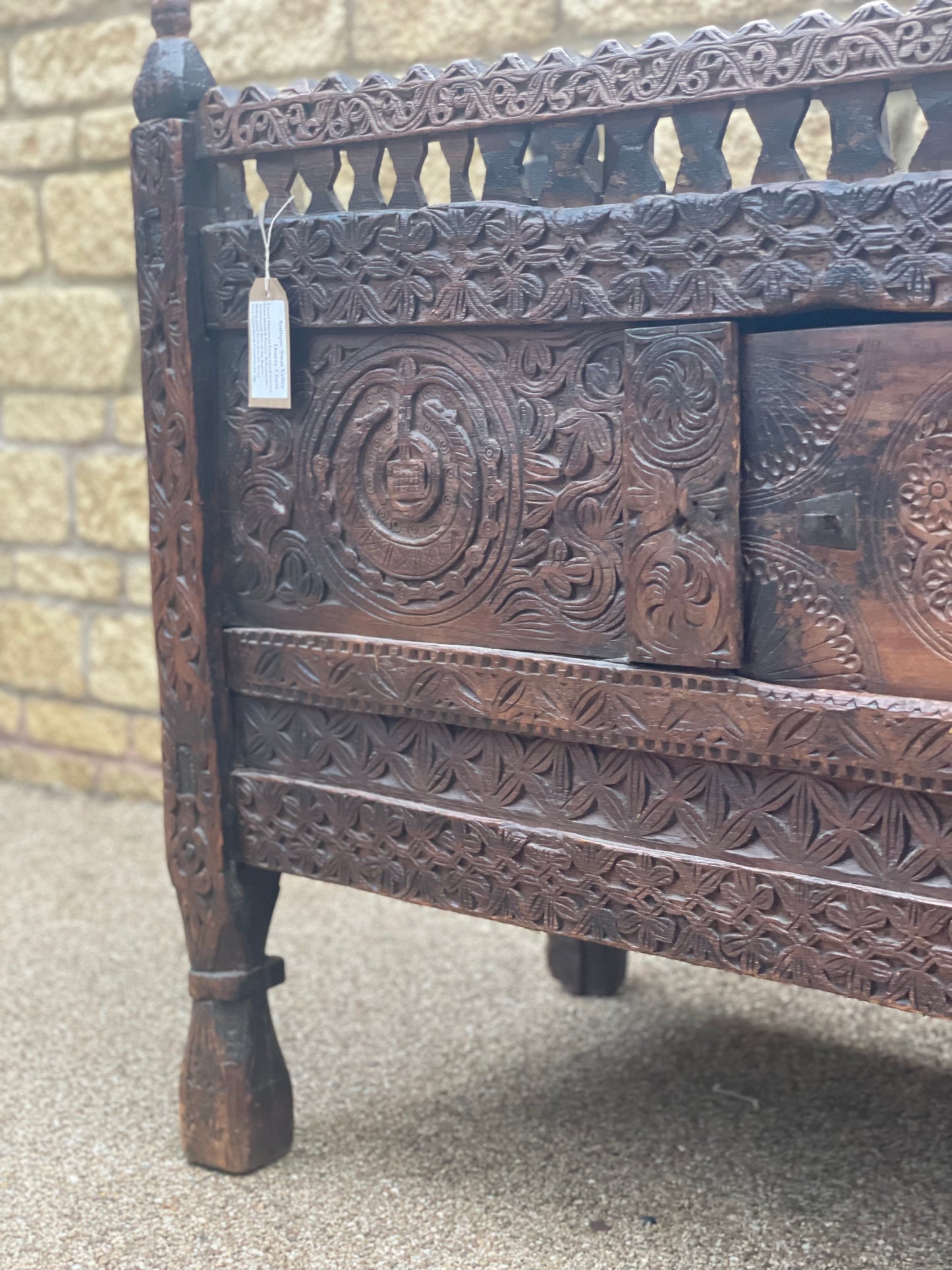 Antique Swat Valley Dowry Chest