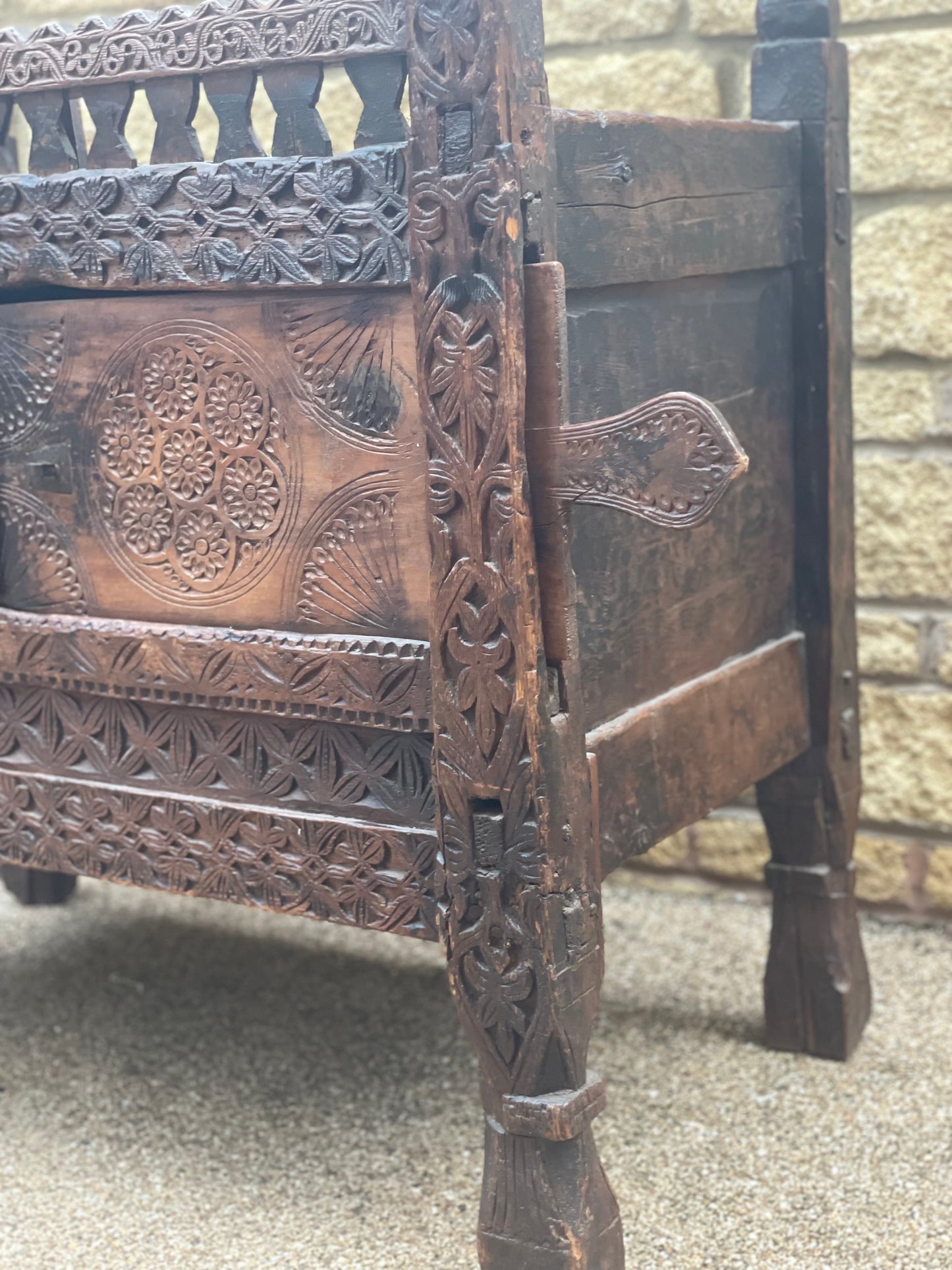 Antique Swat Valley Dowry Chest