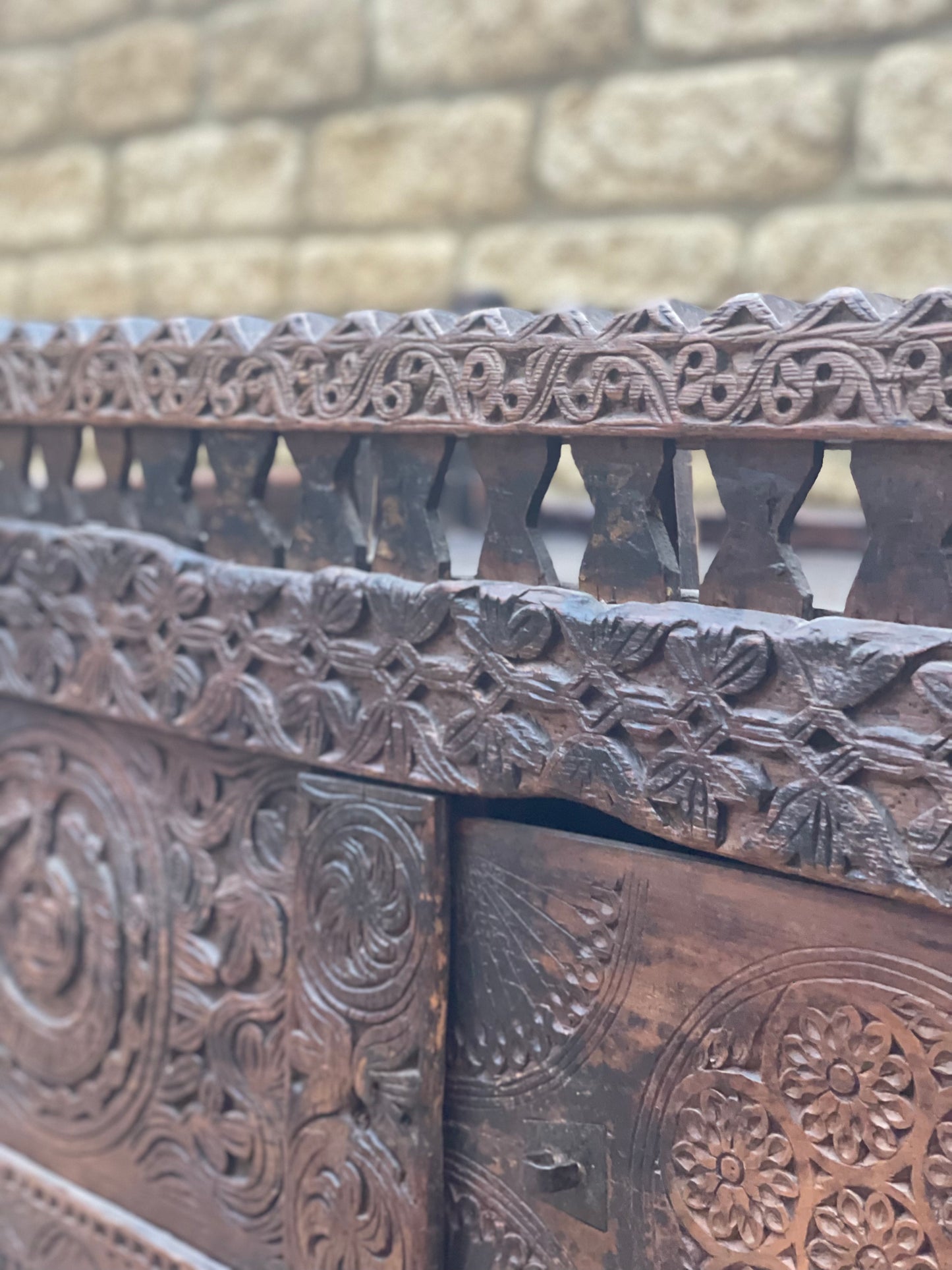 Antique Swat Valley Dowry Chest