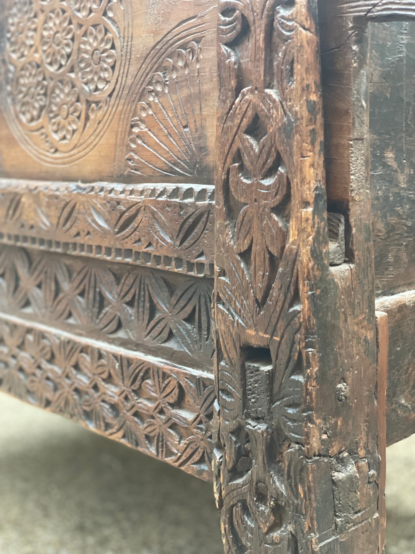 Antique Swat Valley Dowry Chest