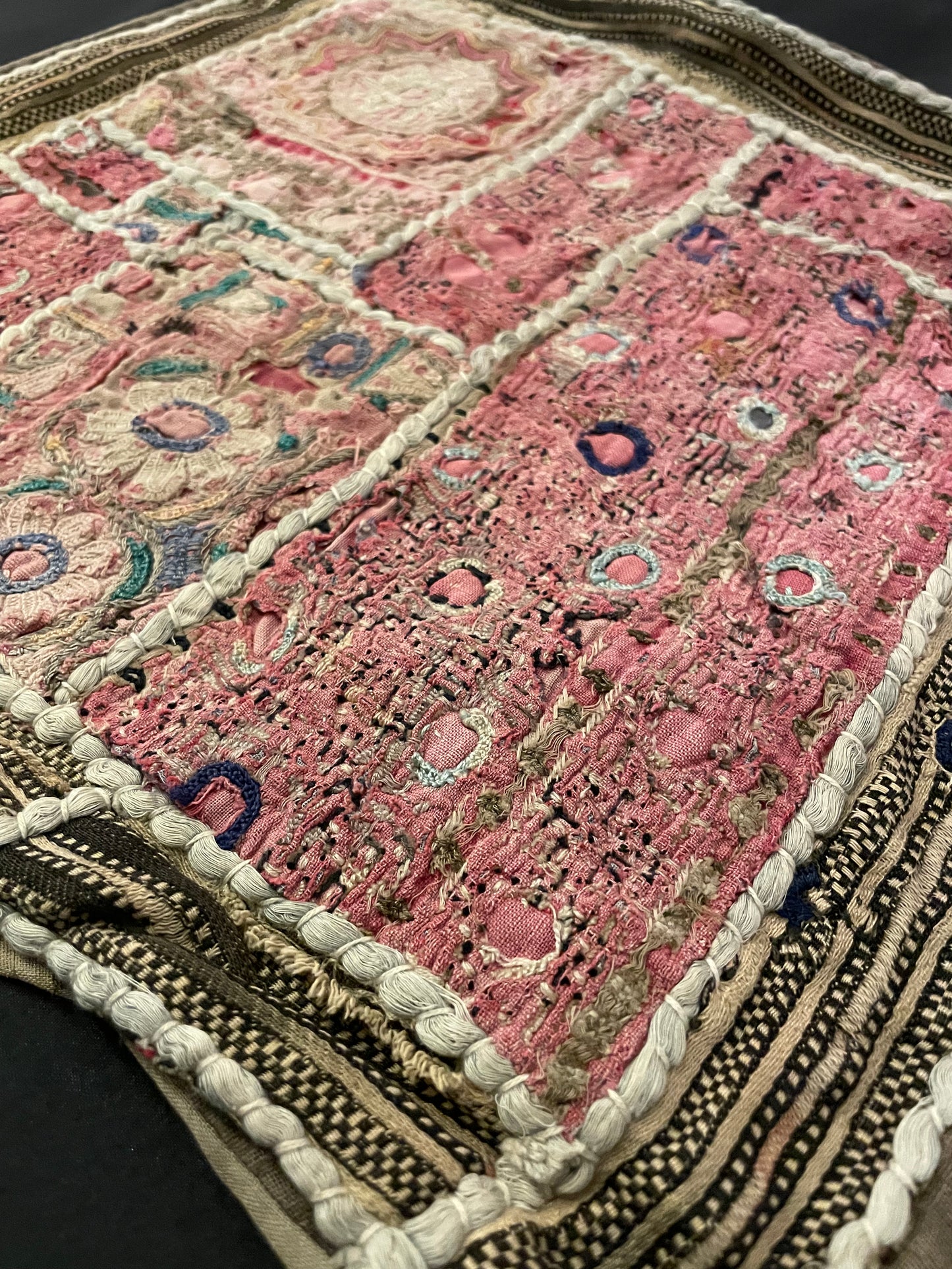 Antique Tribal Banjara Textile Collection - 12 pieces