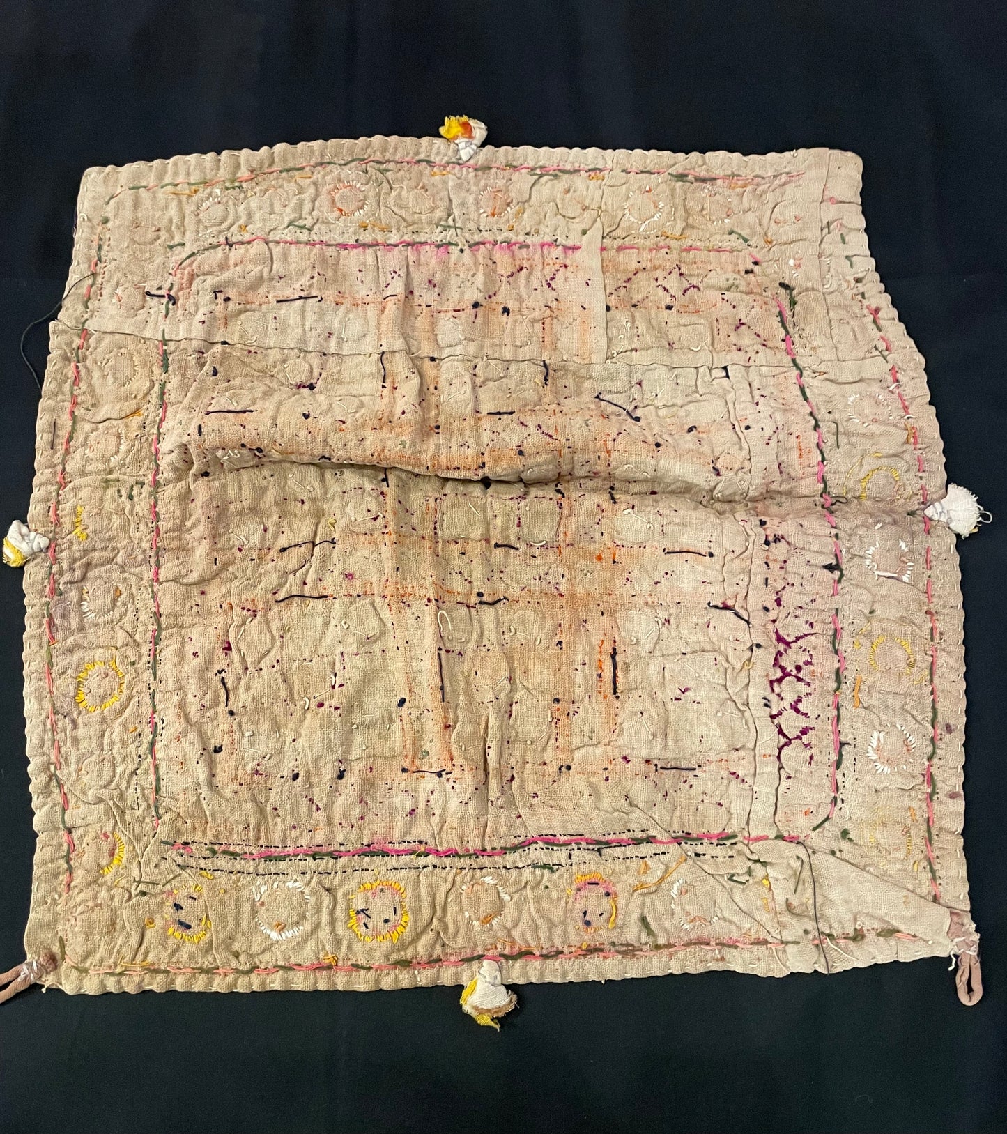 Antique Tribal Banjara Textile Collection - 12 pieces