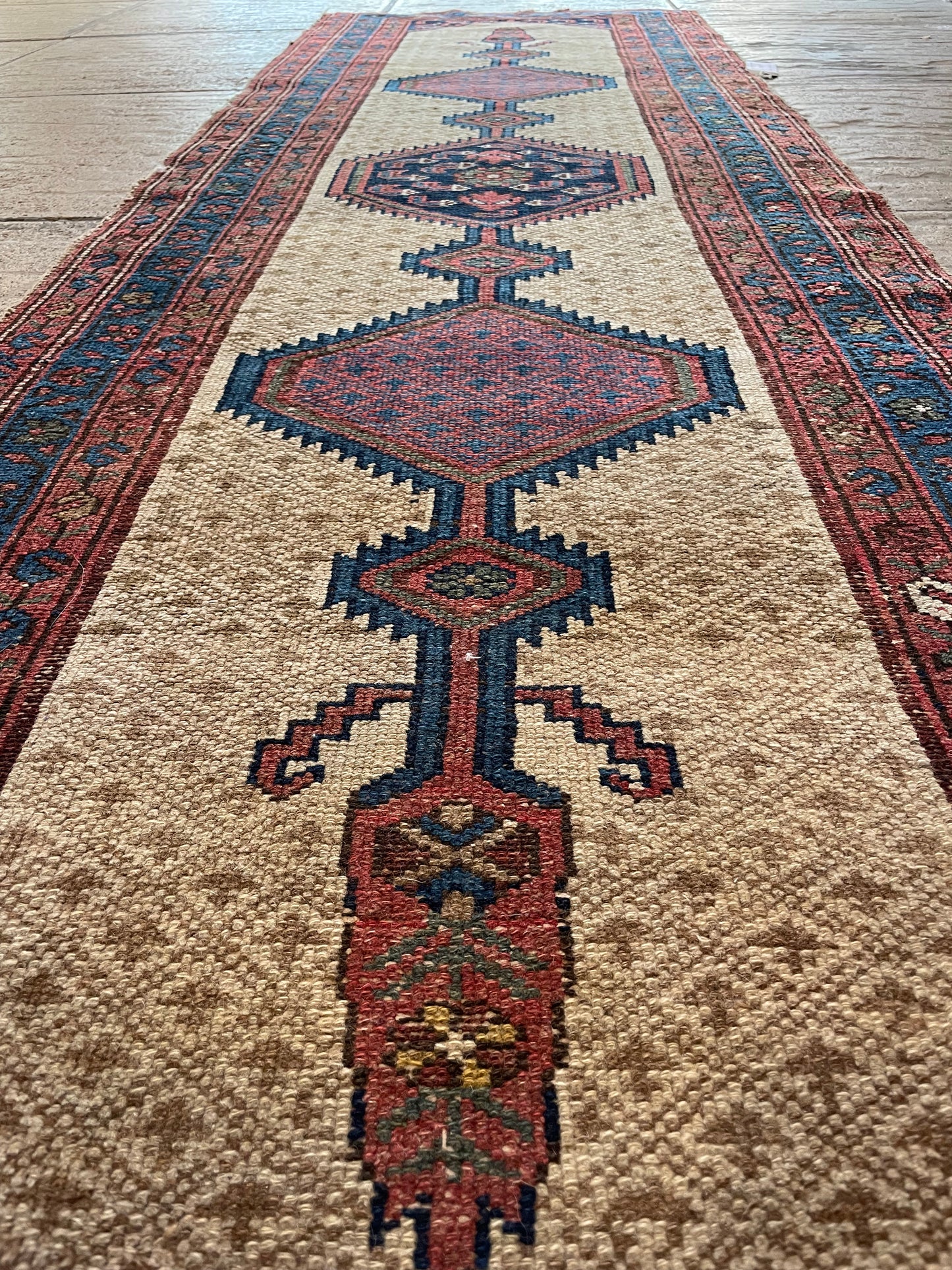 Antique Persian Hamadan Runner