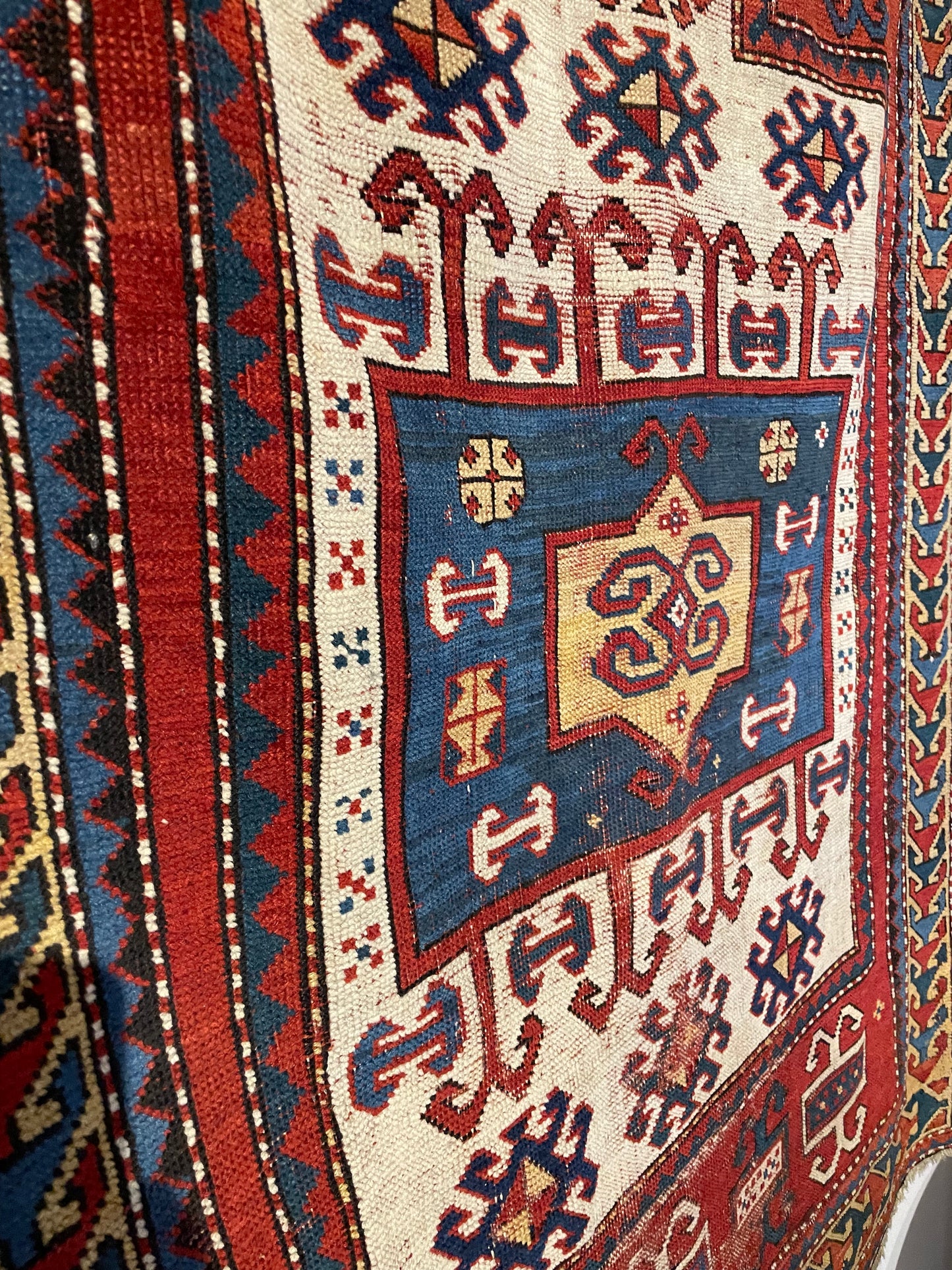 Antique Caucasian Karachov Prayer Rug