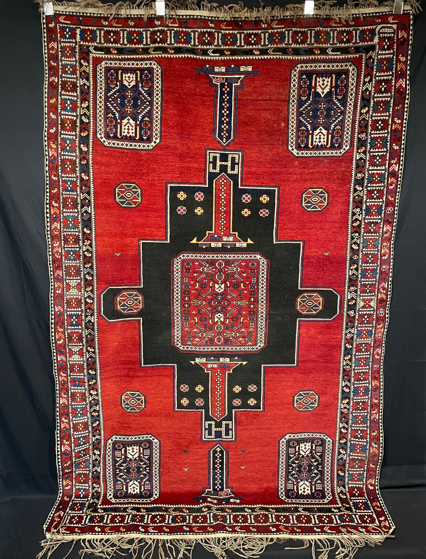 Antique Caucasian Kuba Konagkend rug