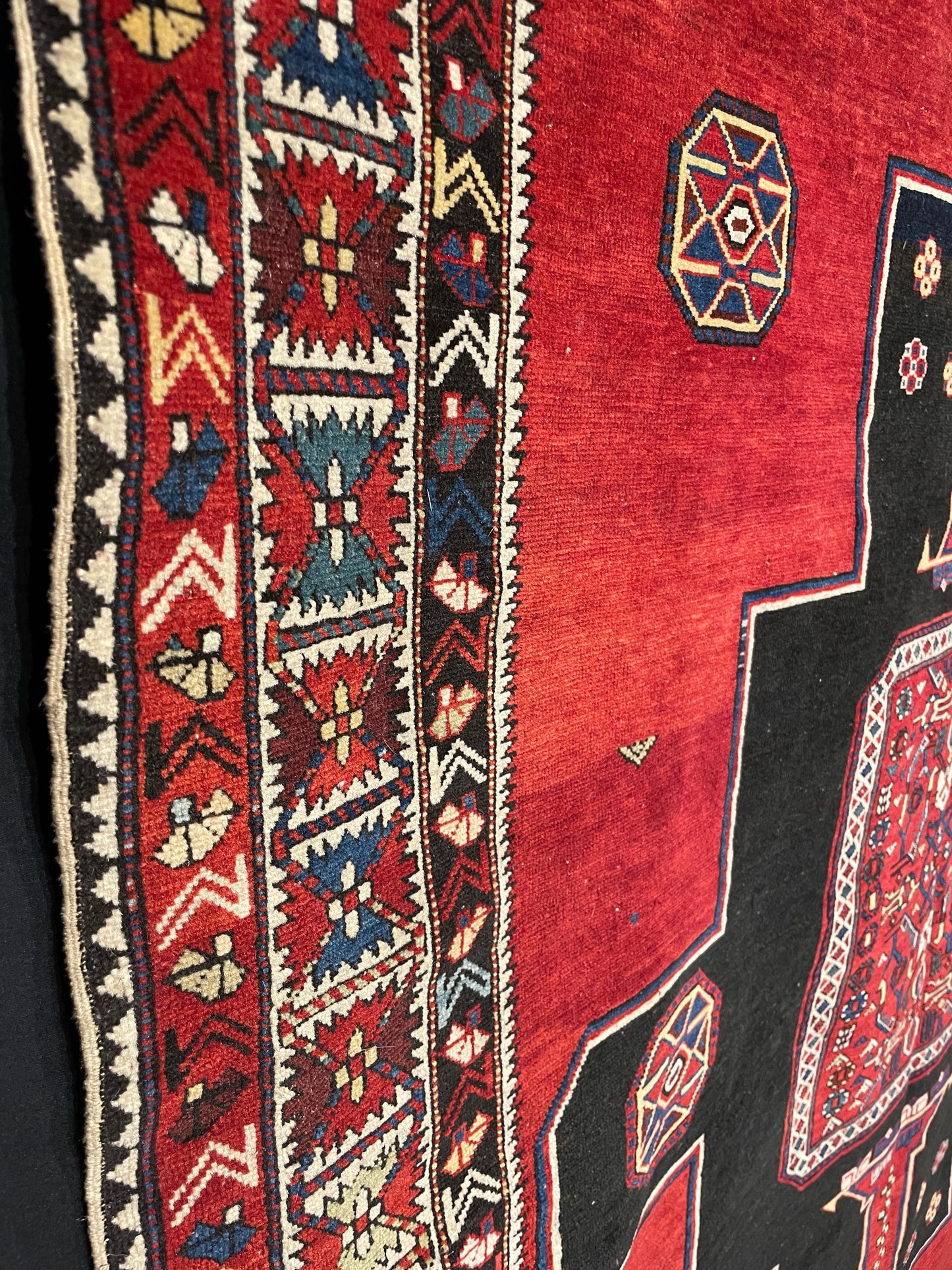 Antique Caucasian Kuba Konagkend rug