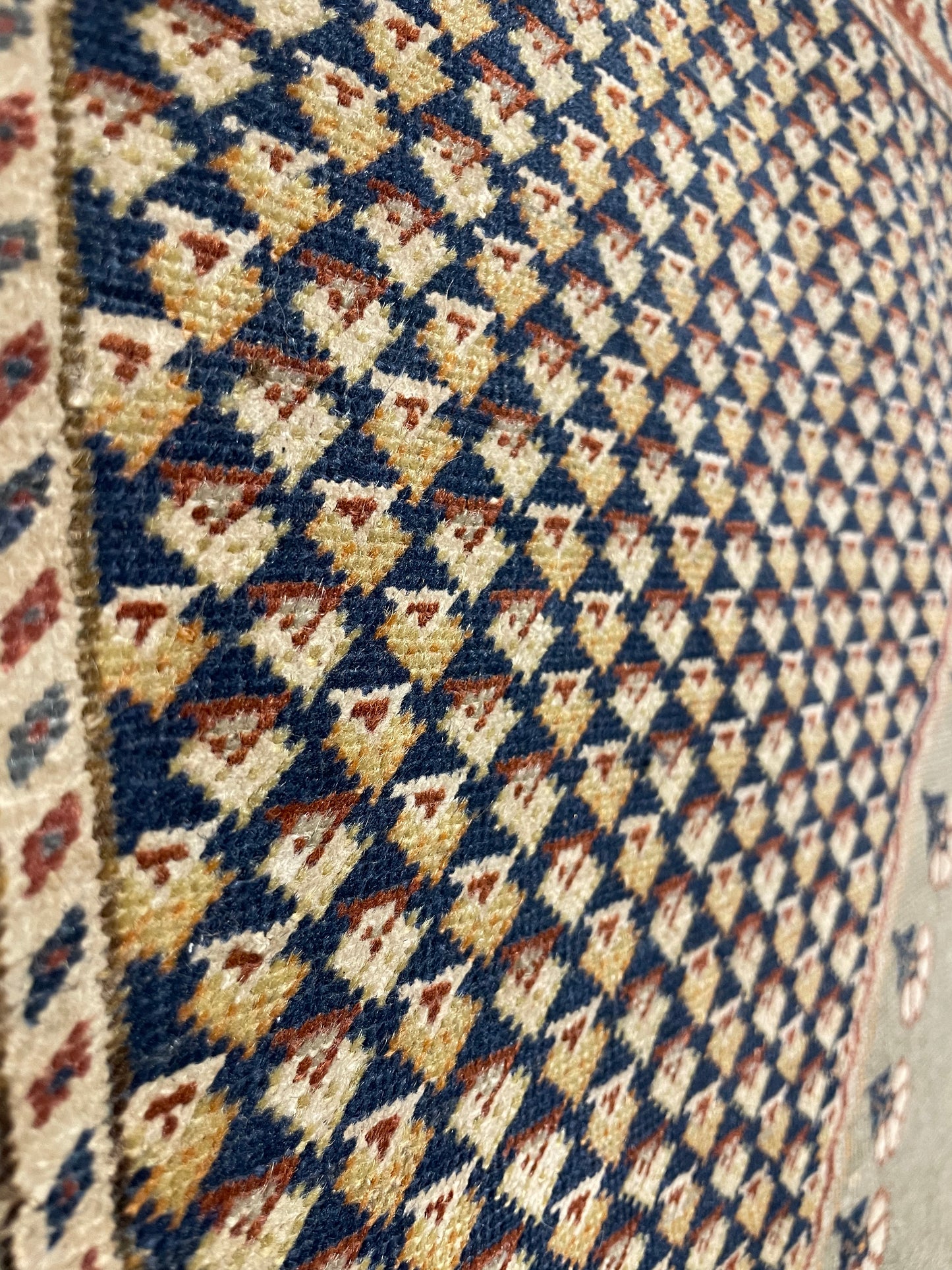 Antique Anatolian Ghiordes prayer rug