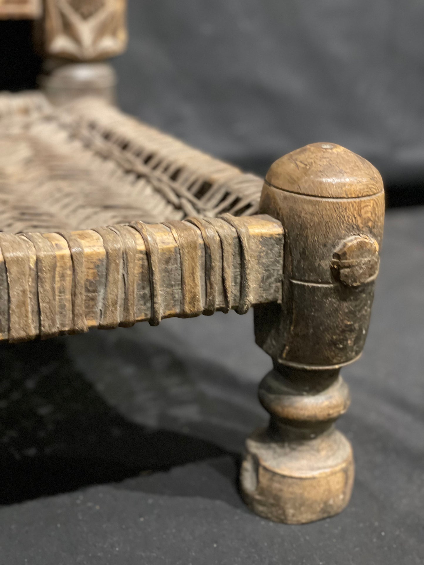Antique Swat Valley Low Chair