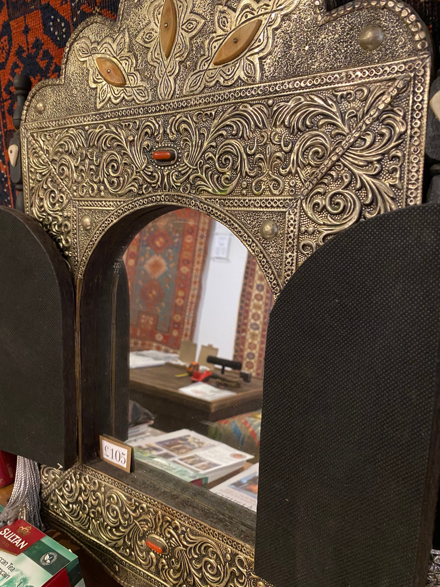 Moroccan Mirror with doors
