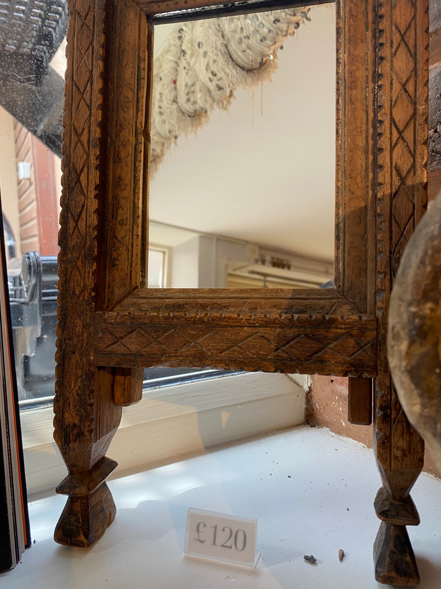 Vintage Indian Mirror