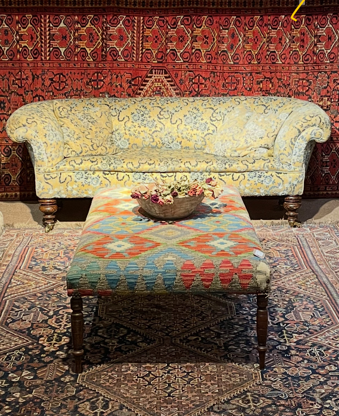 19th Century Victorian Chesterfield Sofa