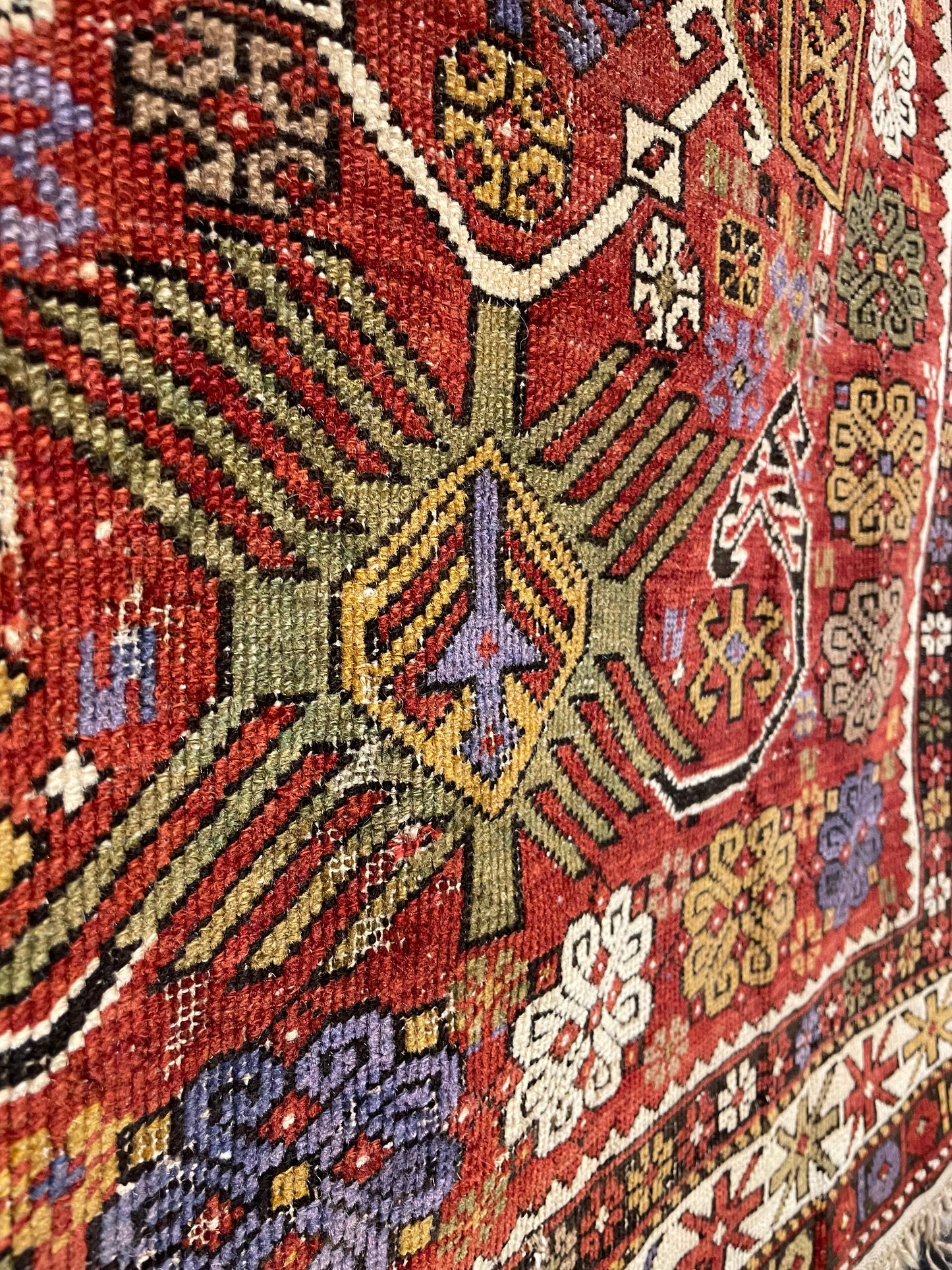 Antique Caucasian Shirvan Bidjov