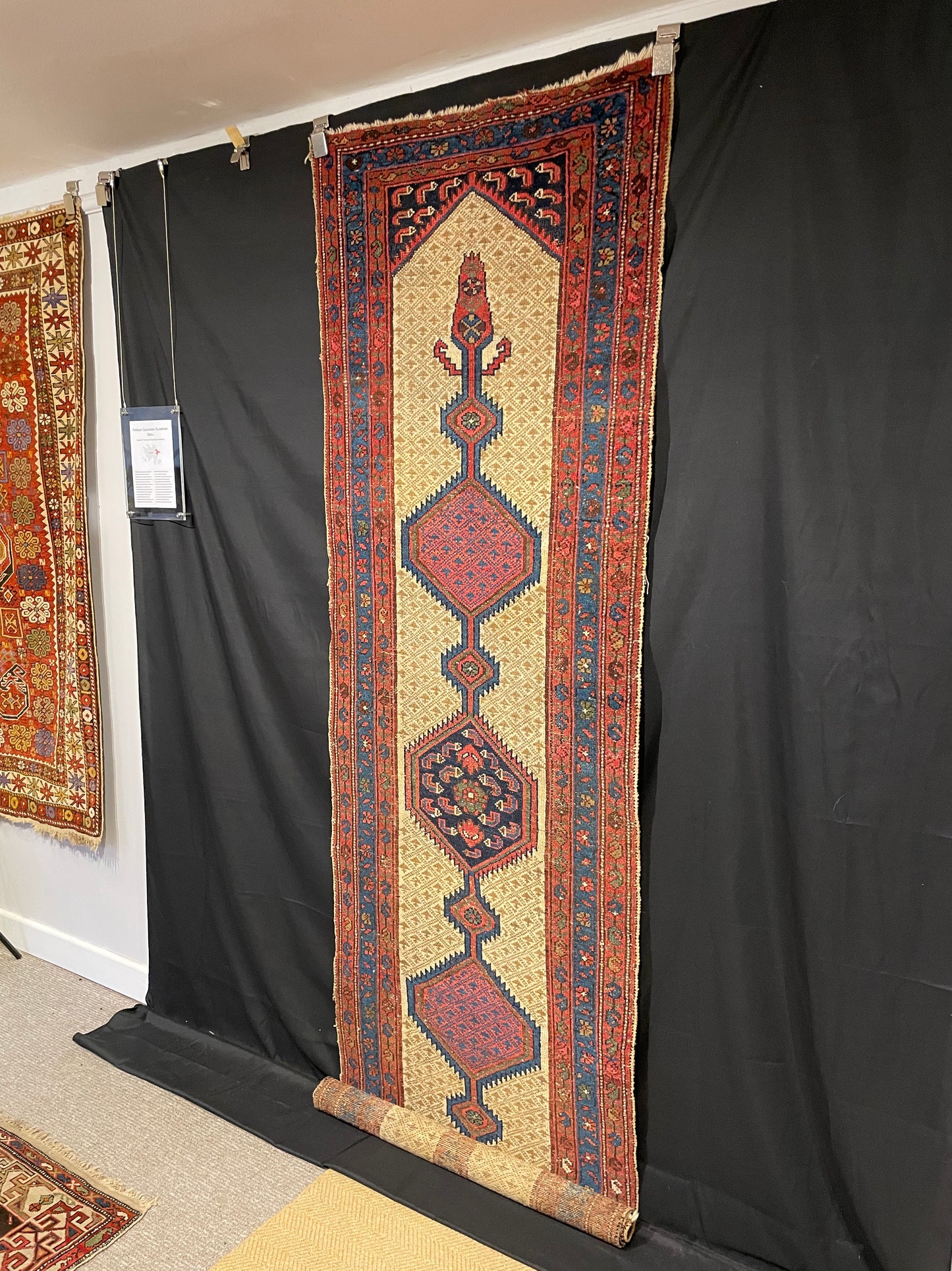 Antique Persian Hamadan Runner