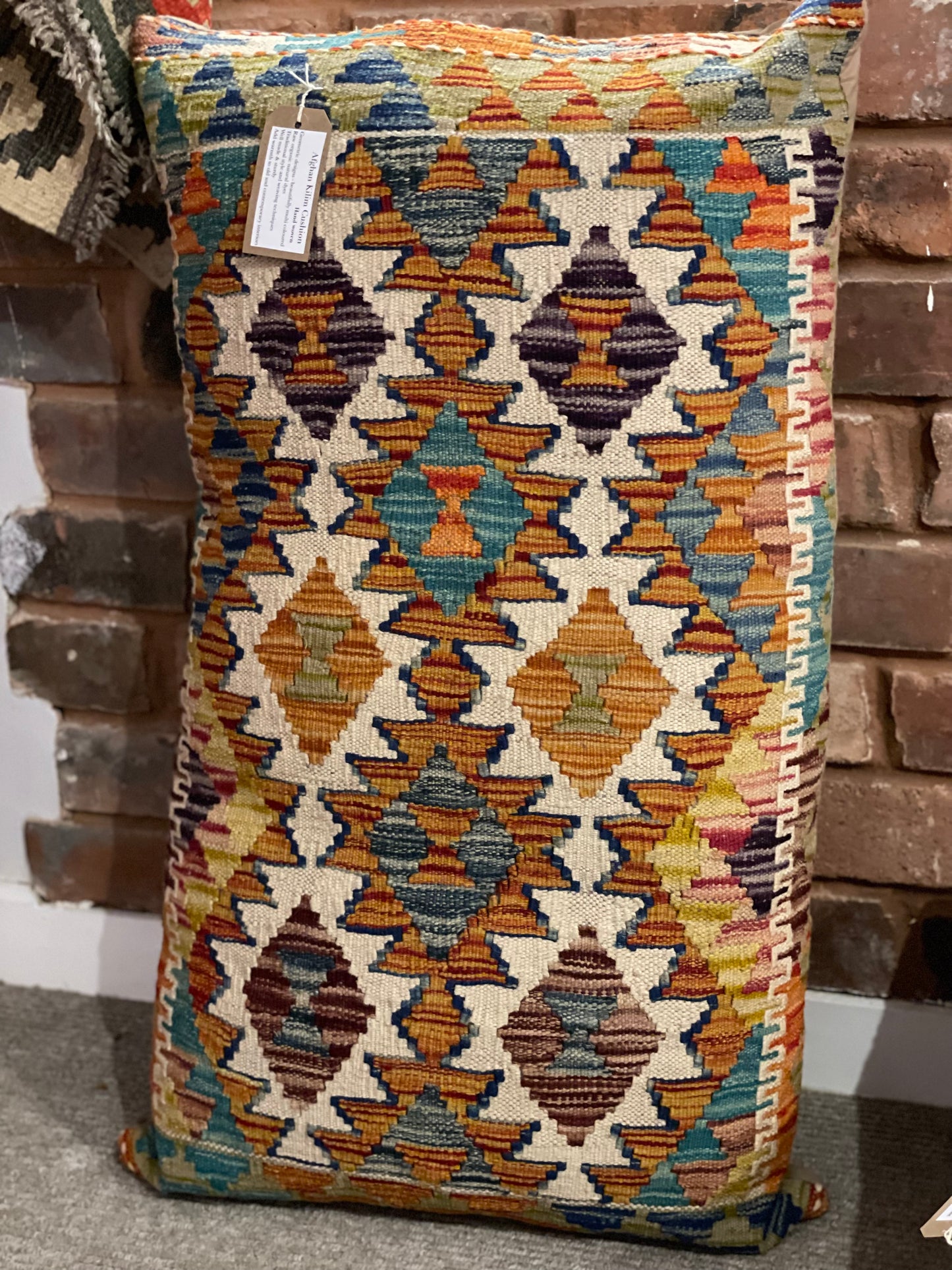 Large Afghan Kilim Cushion