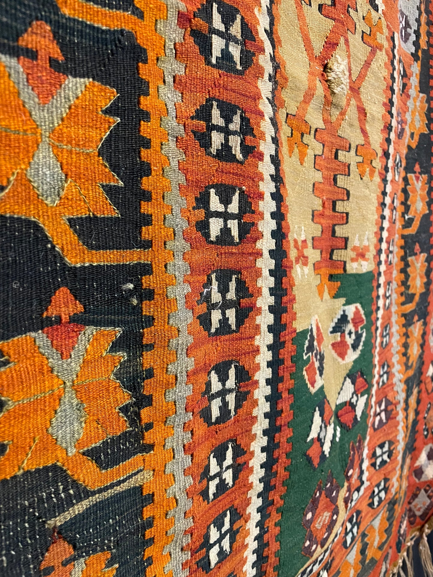 Antique Turkish Prayer Kilim