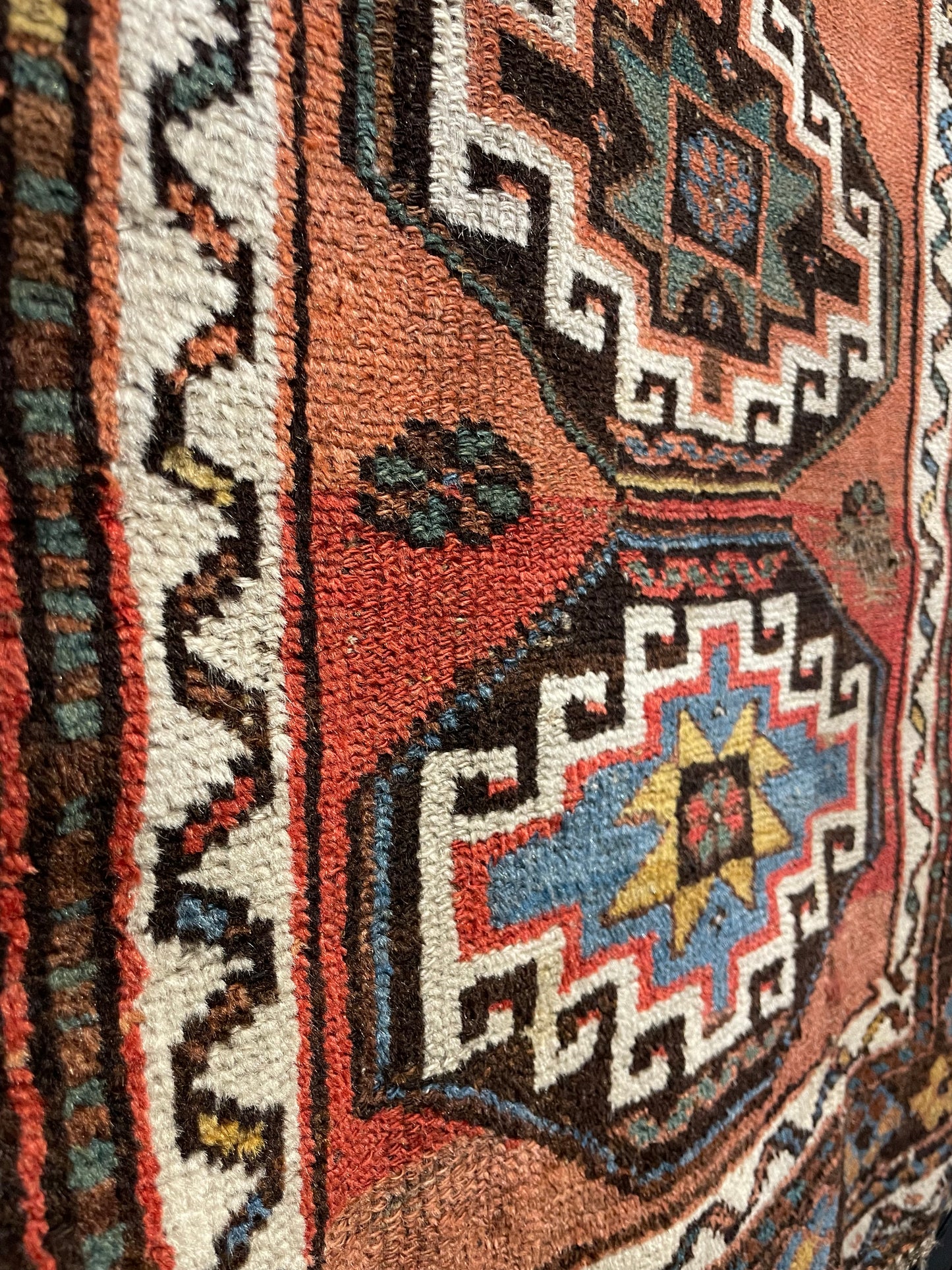 Antique N/W Persian Kurdish Rug