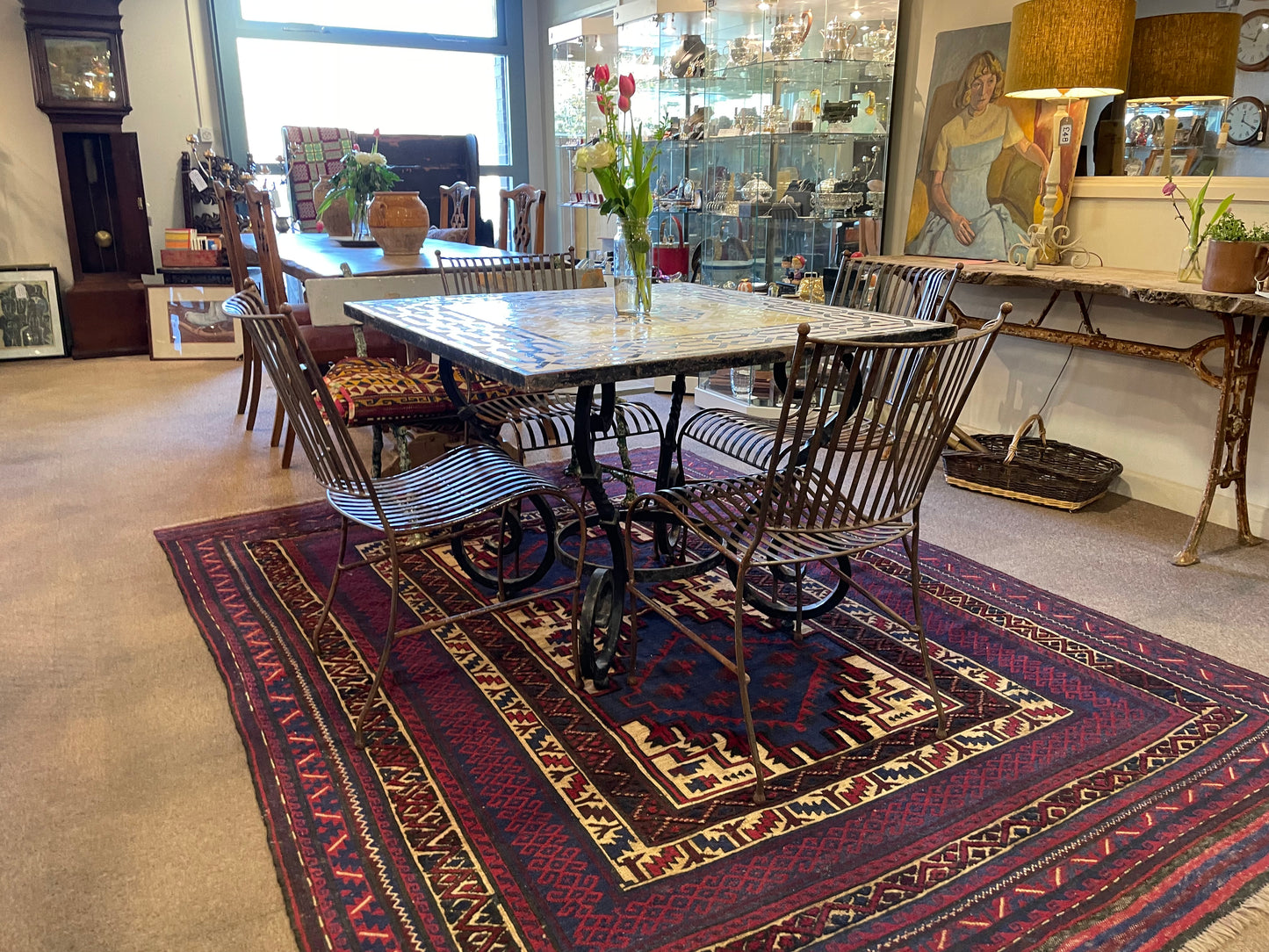 Moroccan Mosaic Garden/Conservatory Table